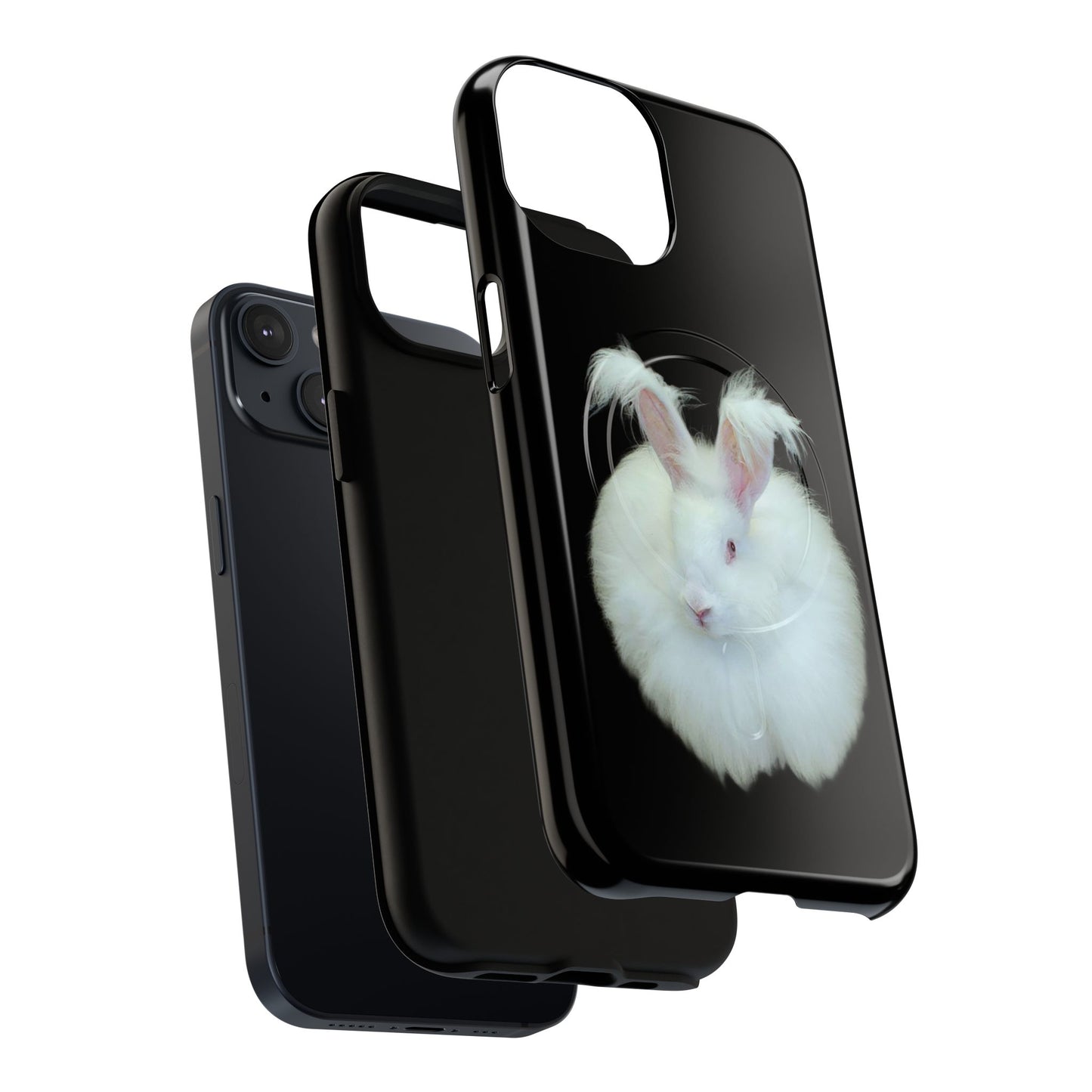 Angora Rabbit Tough Magnetic iPhone Cases