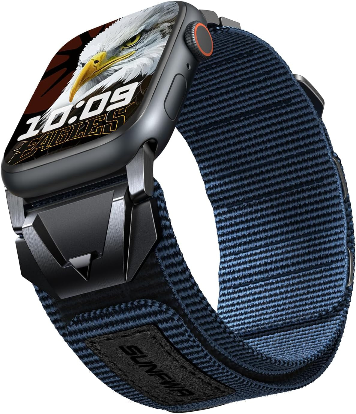 Nylon Sport Band Compatible with Apple Watch Band 49Mm 46Mm 45Mm 44Mm 42Mm, Rugged Strap for Iwatch Bands Ultra Series 10/9/8/7/6/5/4/3/2/1/SE, Durable Wristbands for Men Women