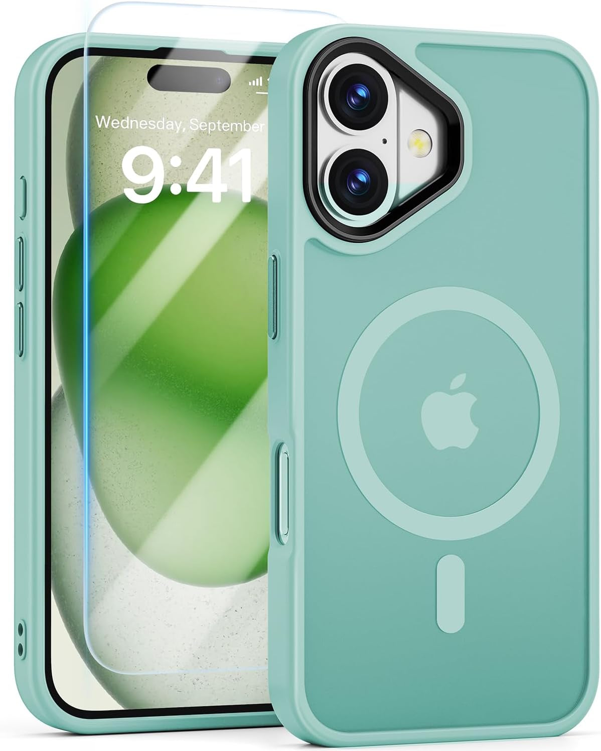 Magnetic for Iphone 16E Case 2025 [Anti-Yellowing] [12FT Military Drop Protection] [Fit for Magnetic Accessories] Sleek Anti-Scratch Case for Iphone 16E, 6.1-Inch, Clear