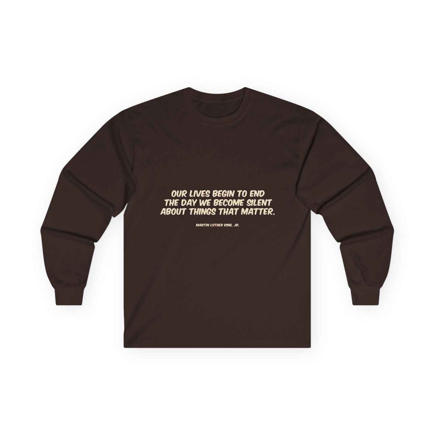 Anti-Sexual Assault Unisex Long Sleeve Tee