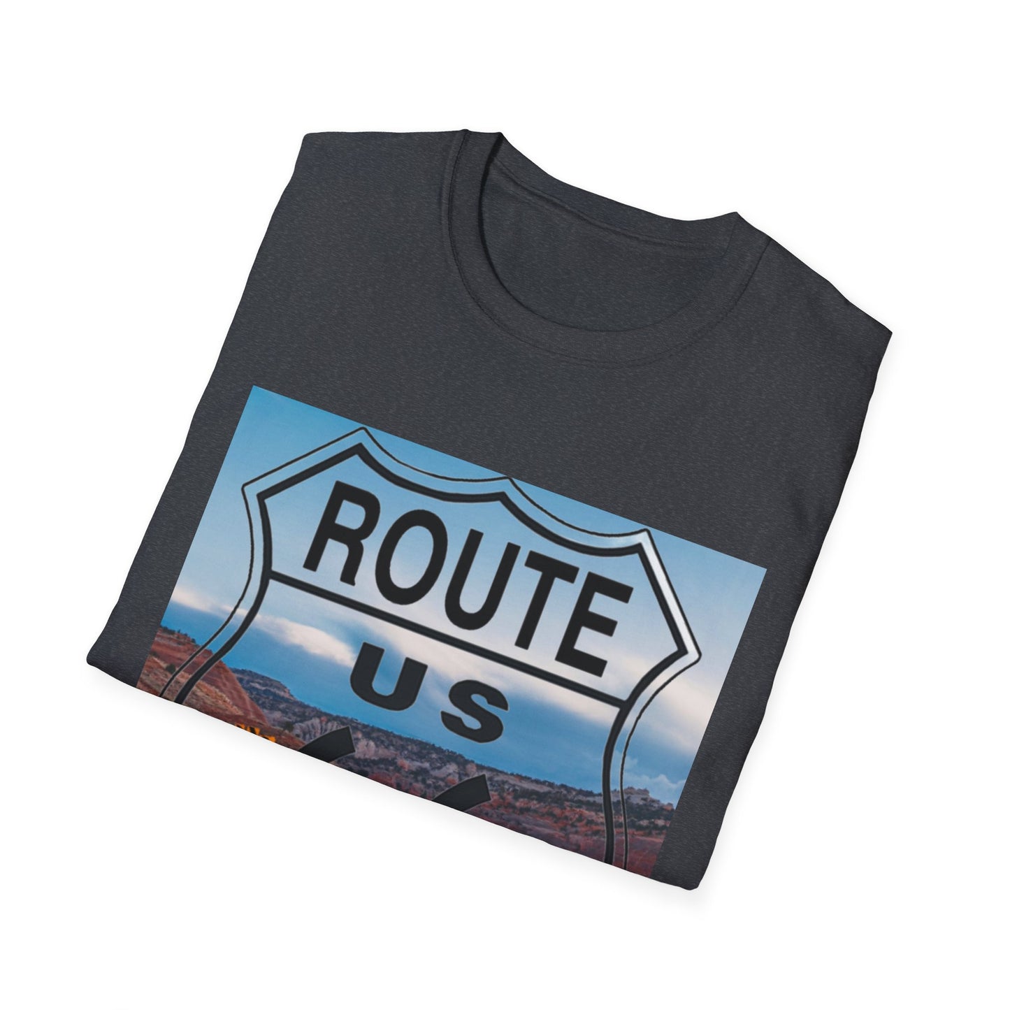 ROUTE 66 HIGHWAY T-Shirt - Retro Travel Tee