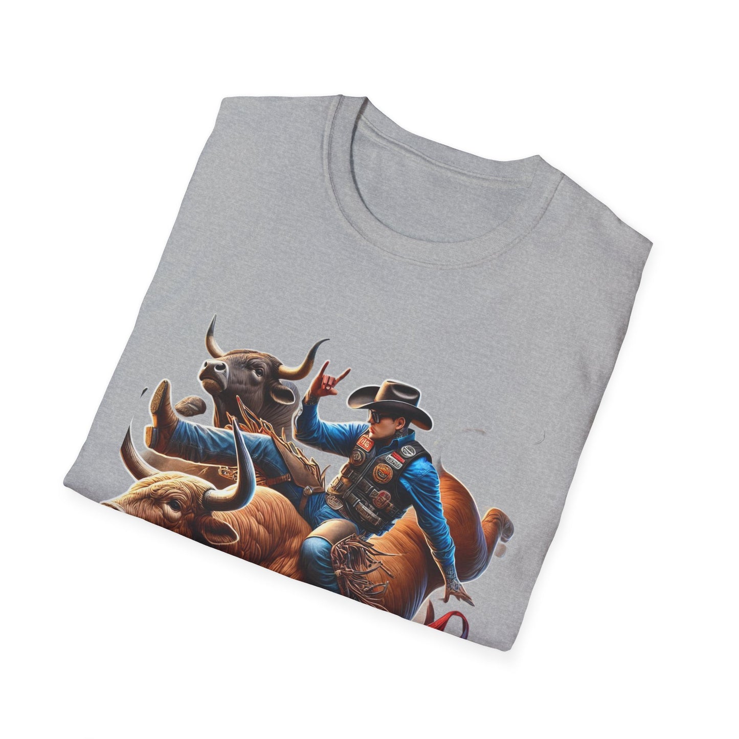 PBR Bull Riding Professional Bull Riders Unisex Softstyle T-Shirt