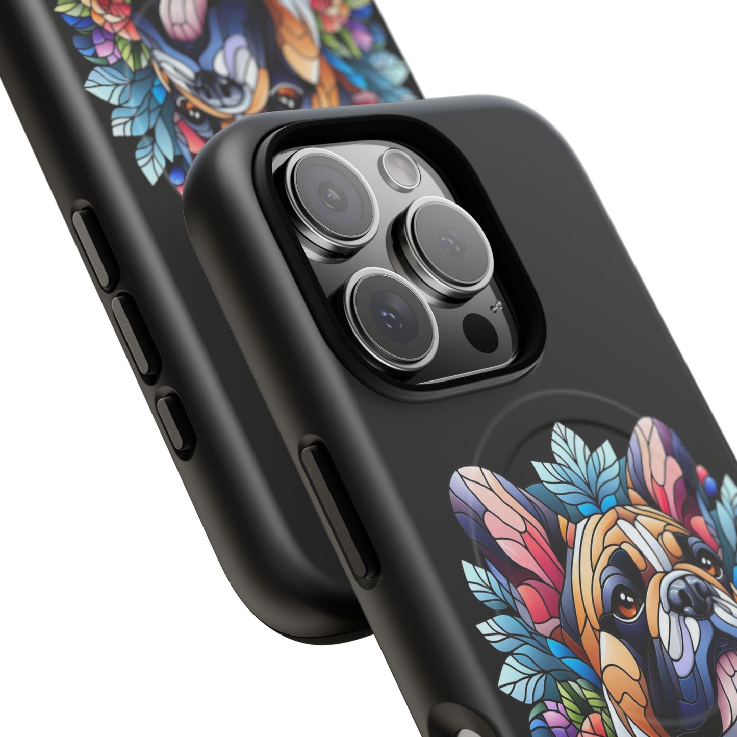 French Bulldog Stained Glass Tough Magnetic Cases