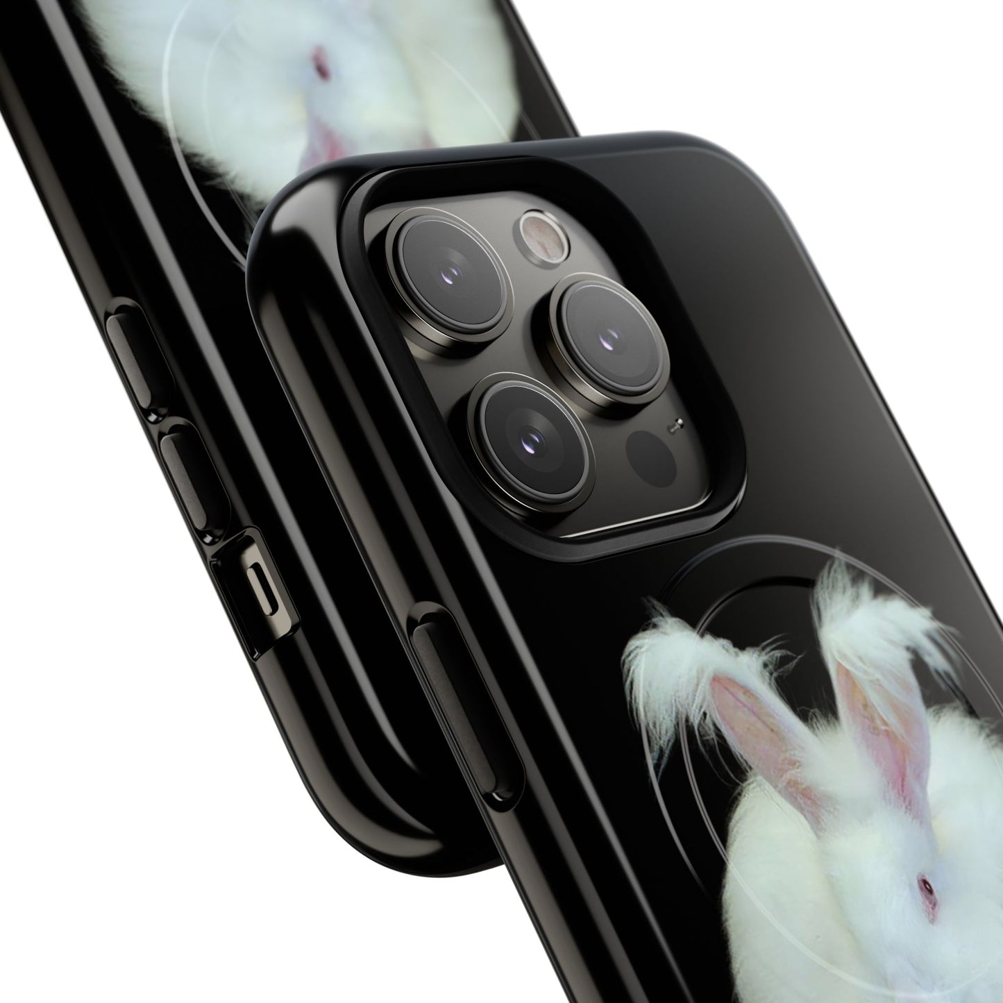 Angora Rabbit Tough Magnetic iPhone Cases