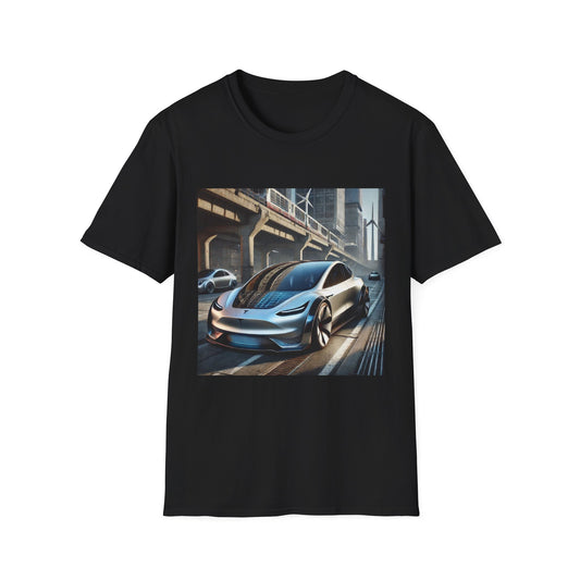 Futuristic Tesla Model T-Shirt