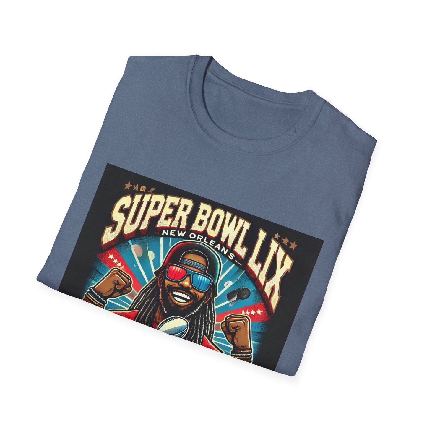 T-Shirt,Hoodie, !!! Super Bowl LIX New Orleans 2025 Unisex Softstyle T-Shirt