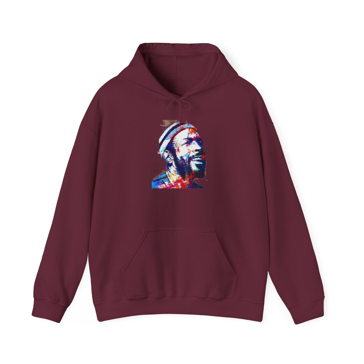 Marvin Gaye Abstract Paintings Unisex Heavy Blend™ Crewneck Sweatshirt Unisex Heavy Blend™ Hooded Sweatshirt