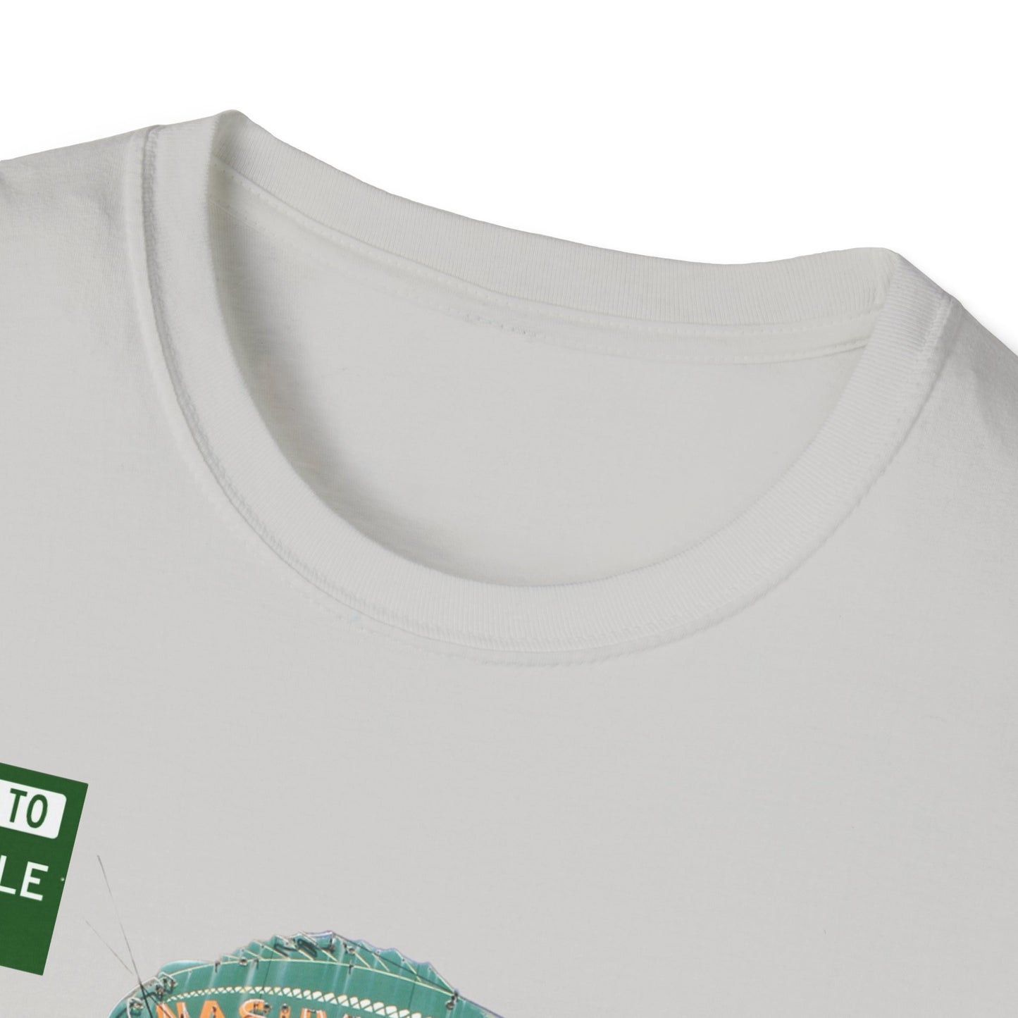 RETRO VINTAGE Nashville Sporting Goods [gone] Nashville, TN Unisex Softstyle T-Shirt