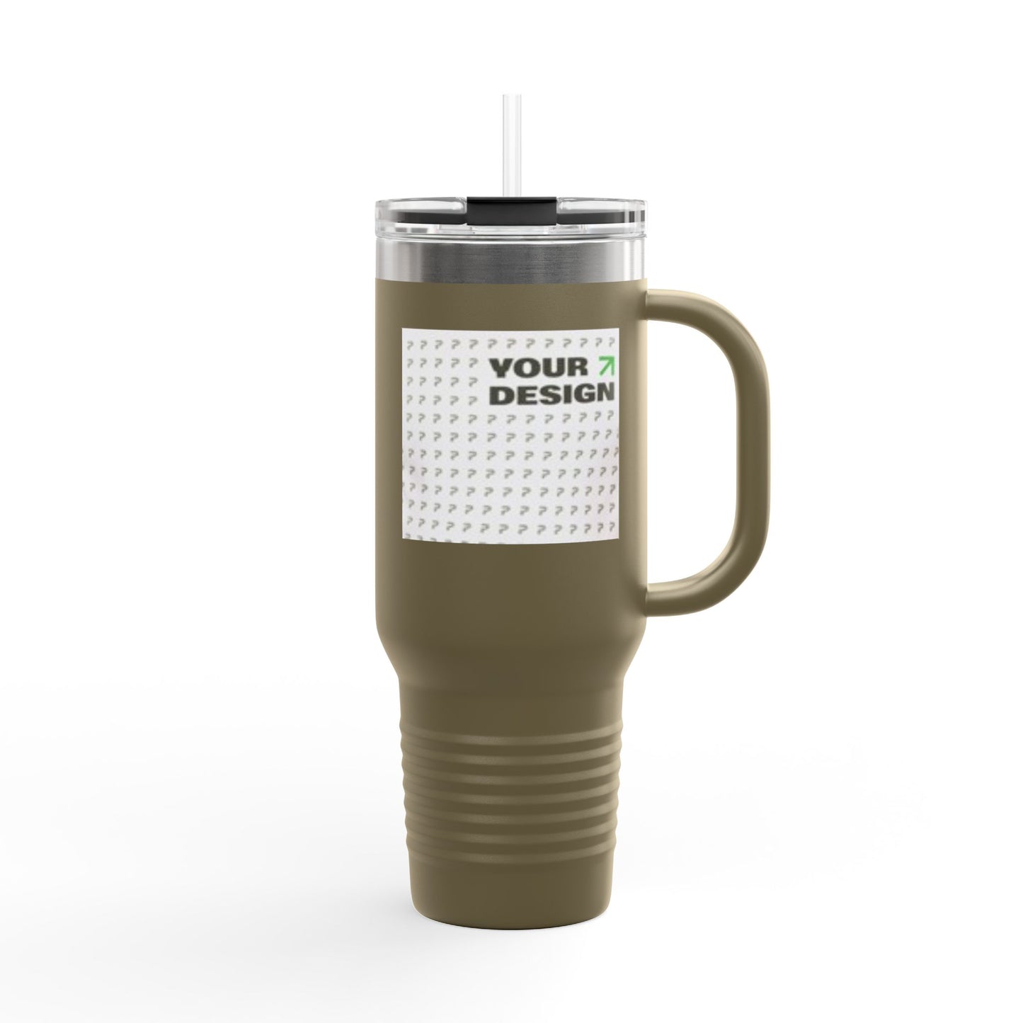 Custom Insulated Travel Mug - 40oz Personalized Drinkware for Everyday Adventures