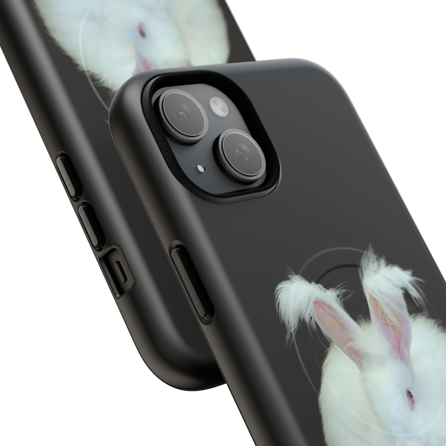 Angora Rabbit Tough Magnetic iPhone Cases