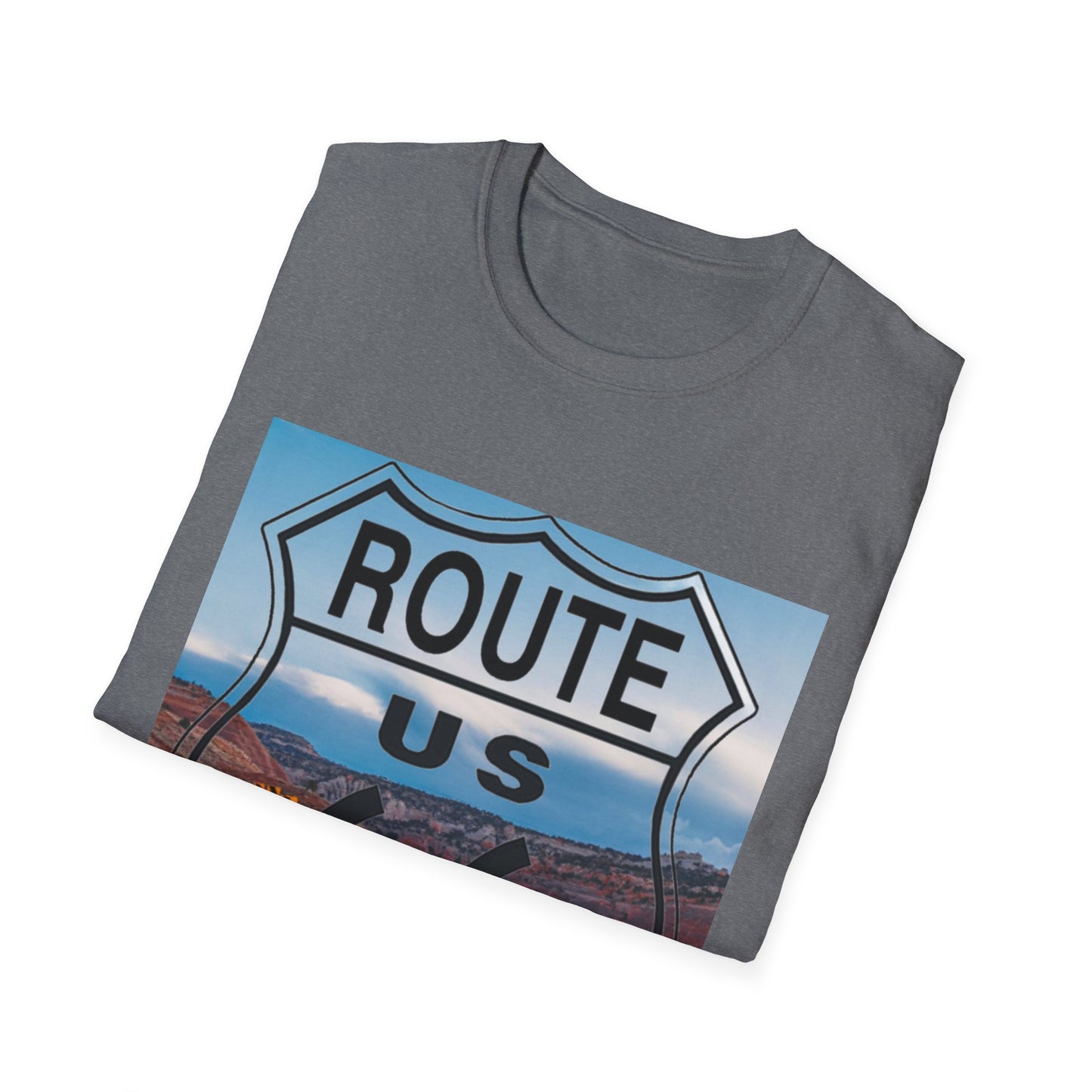 ROUTE 66 HIGHWAY T-Shirt - Retro Travel Tee