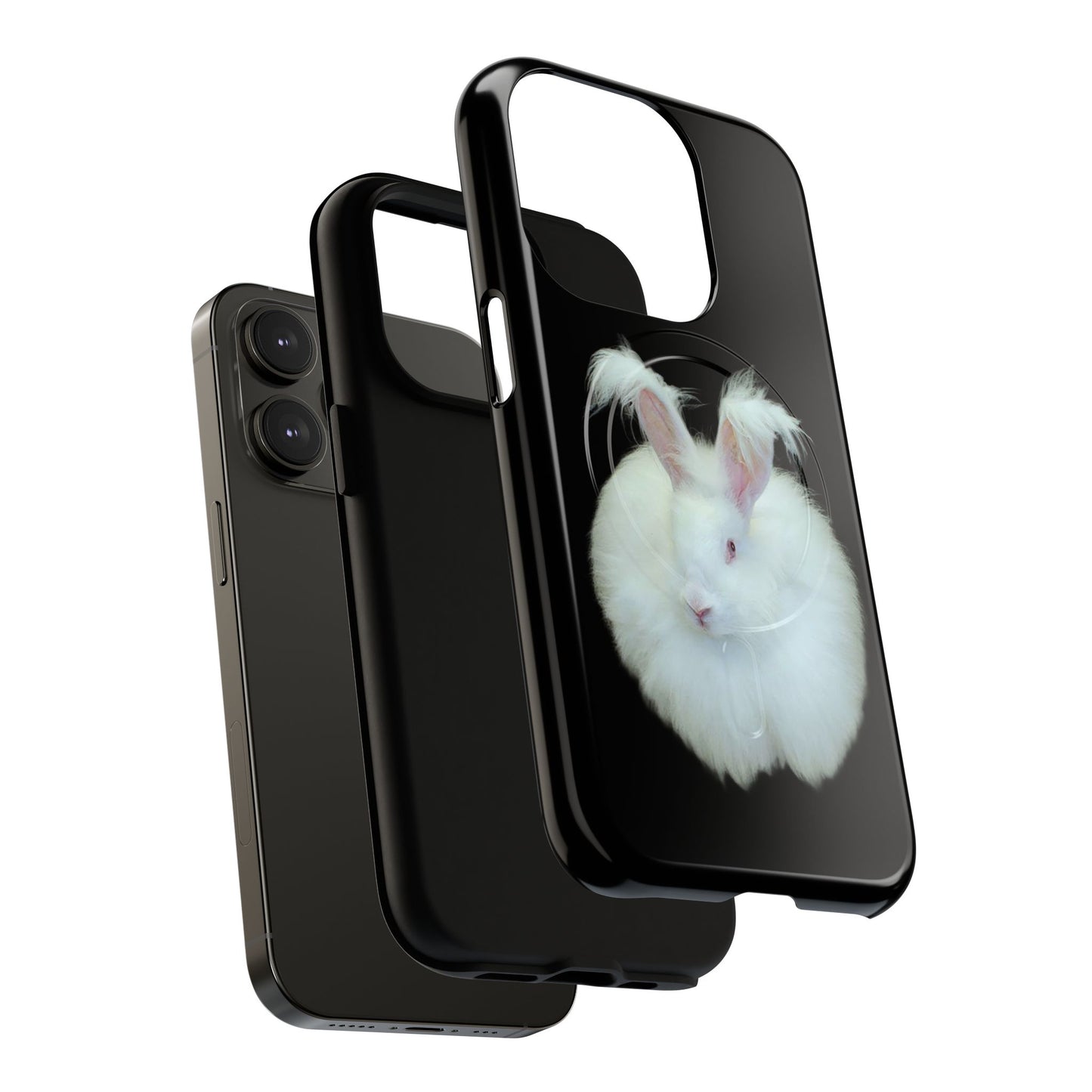 Angora Rabbit Tough Magnetic iPhone Cases
