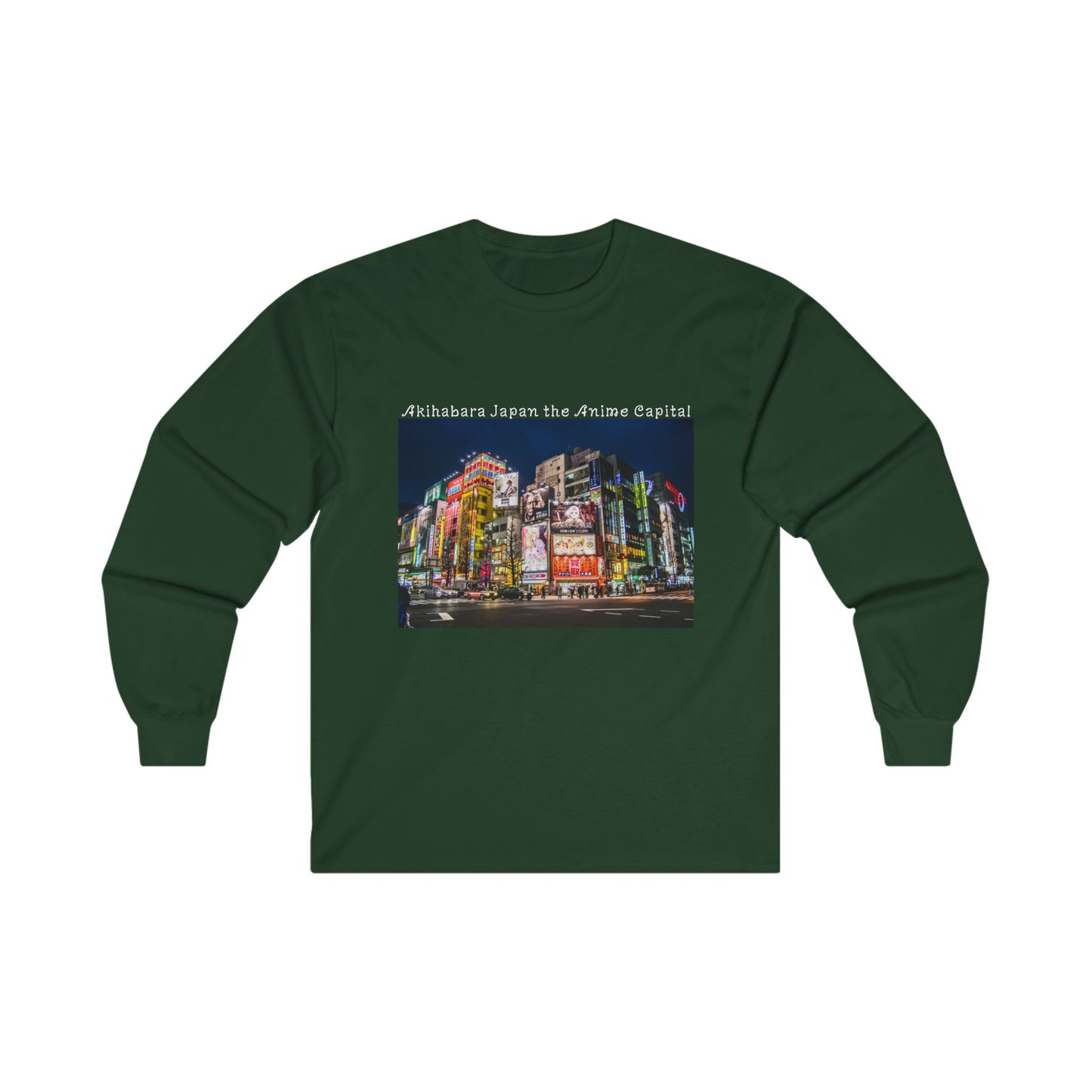 Akihabara Japan The Anime Capital Unisex Ultra Cotton Long Sleeve Tee