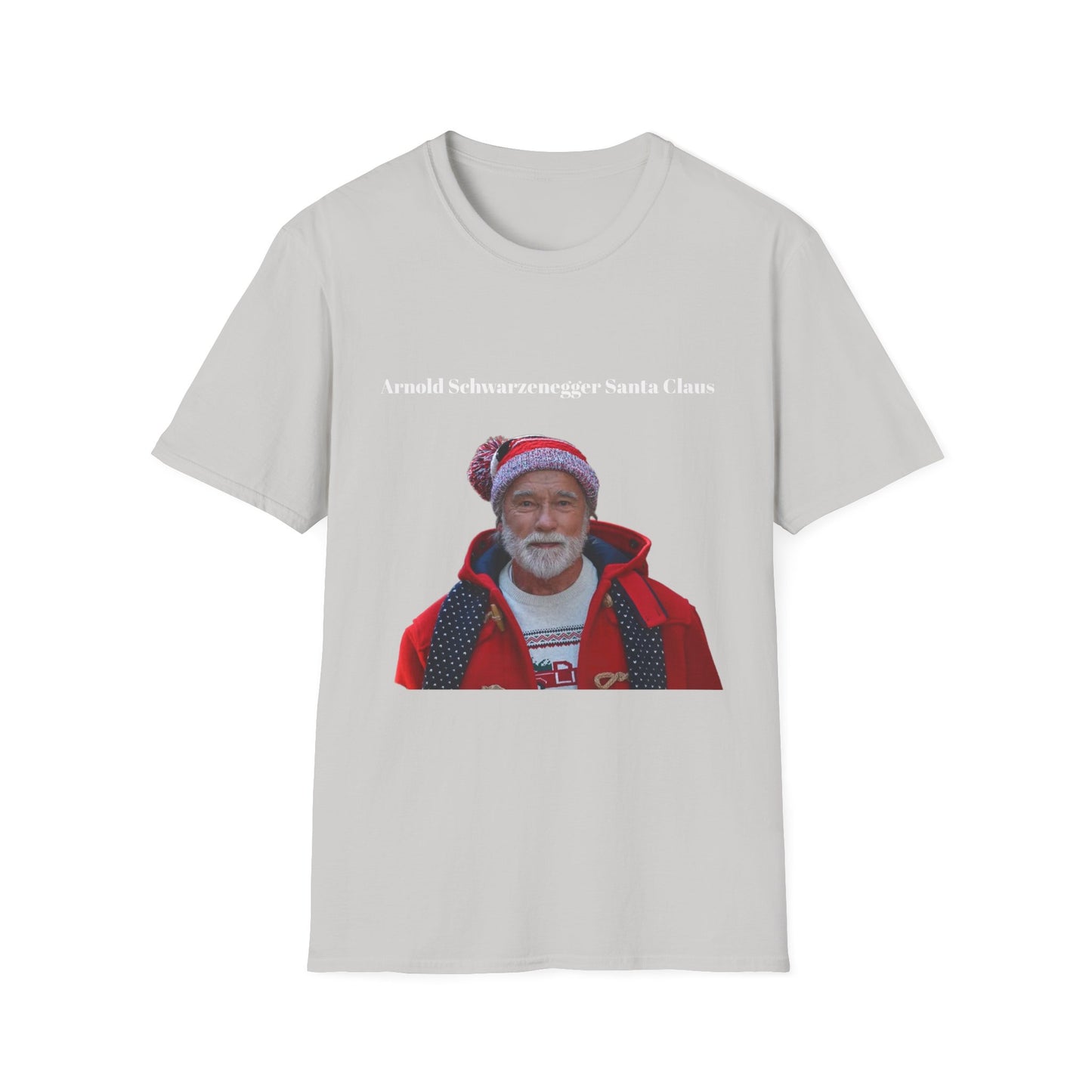 Arnold Schwarzenegger Santa Claus Unisex Softstyle T-Shirt