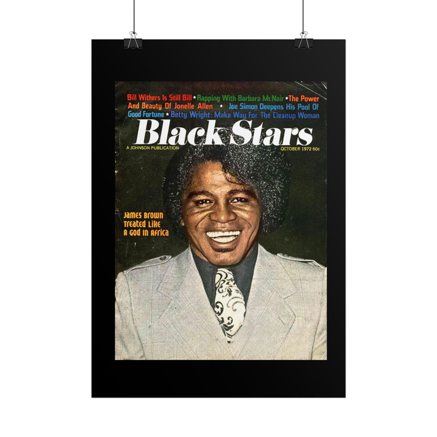 Rolled Posters - JAMES BROWN