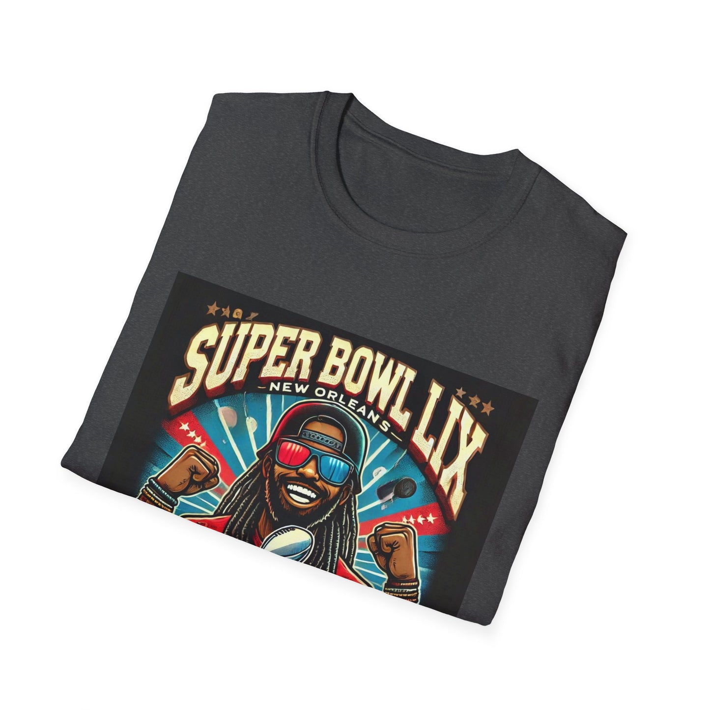 T-Shirt,Hoodie, !!! Super Bowl LIX New Orleans 2025 Unisex Softstyle T-Shirt