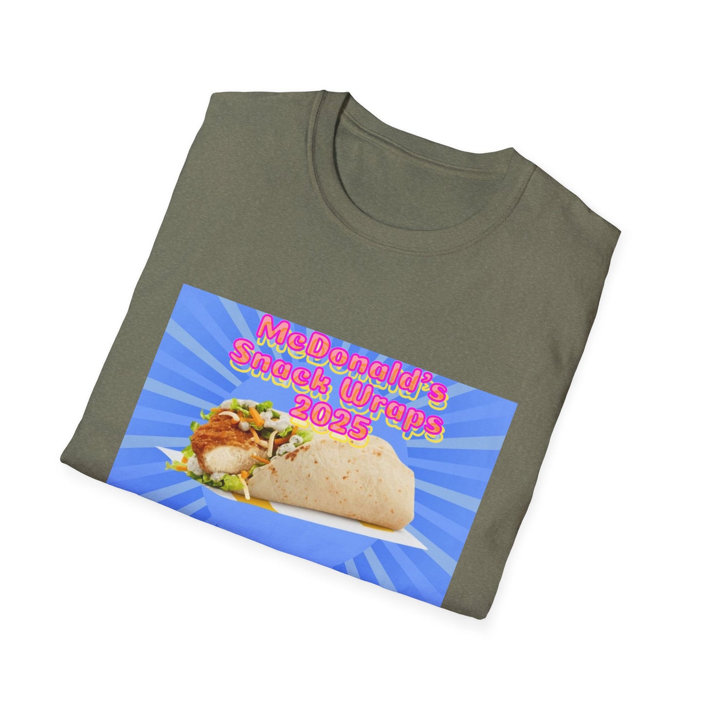 McDonald's Snack Wraps Returning in 2025 Unisex Softstyle T-Shirt