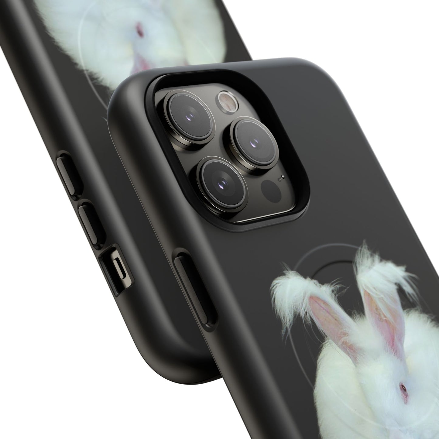 Angora Rabbit Tough Magnetic iPhone Cases