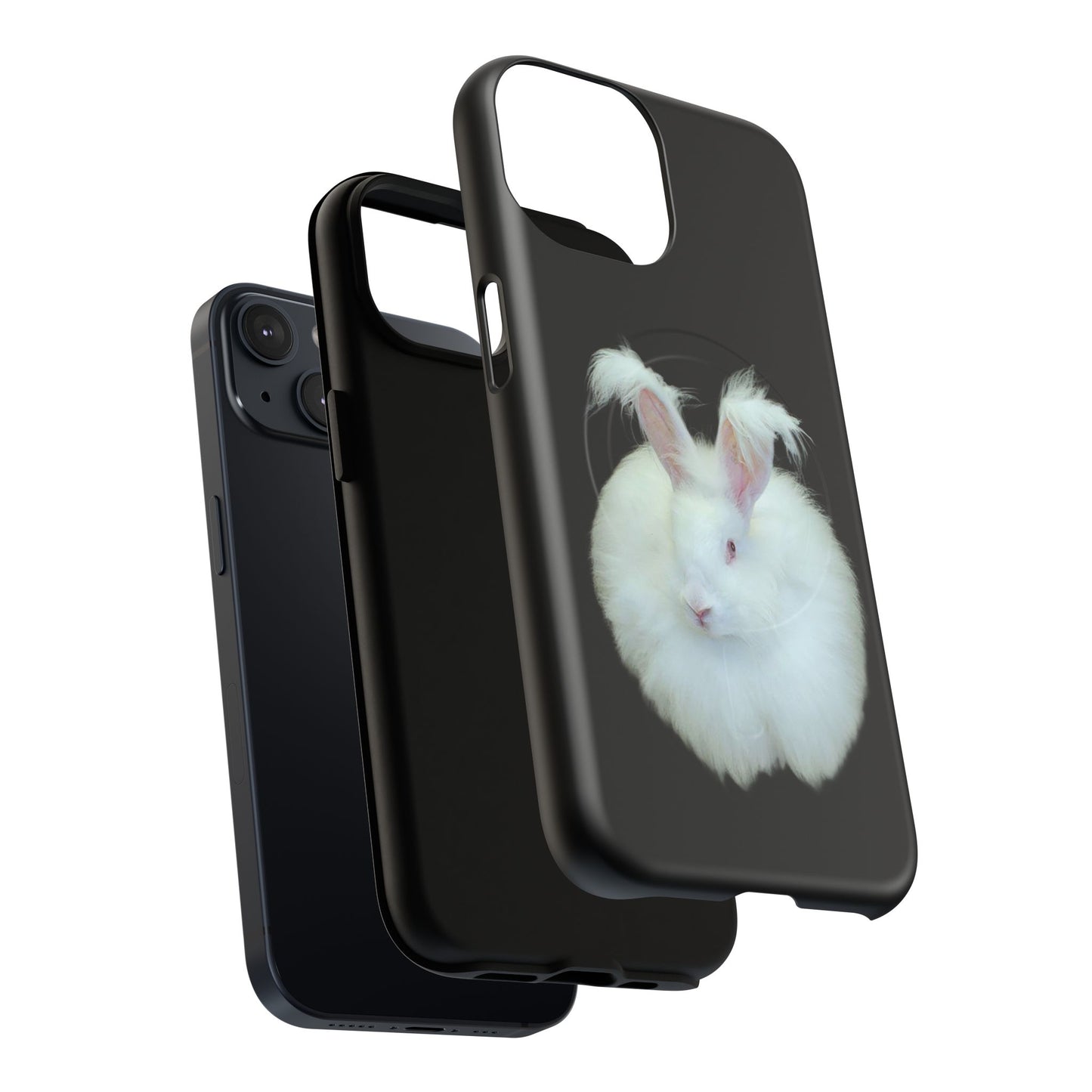 Angora Rabbit Tough Magnetic iPhone Cases