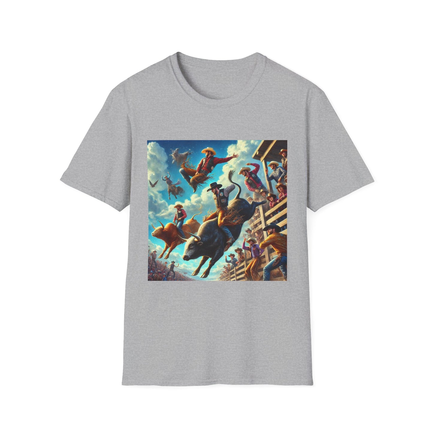 Bull Riders 2 Unisex Softstyle T-Shirt