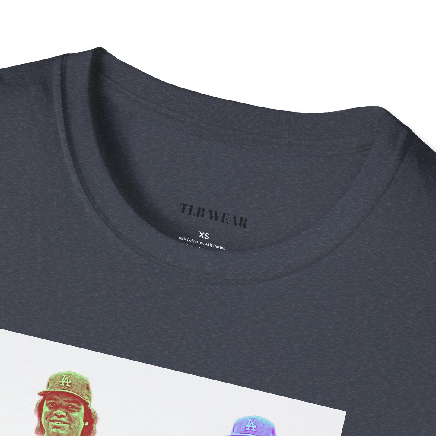 Fernando Valenzuela Dodgers Andy Warhol Style Pop Art Unisex Softstyle T-Shirt