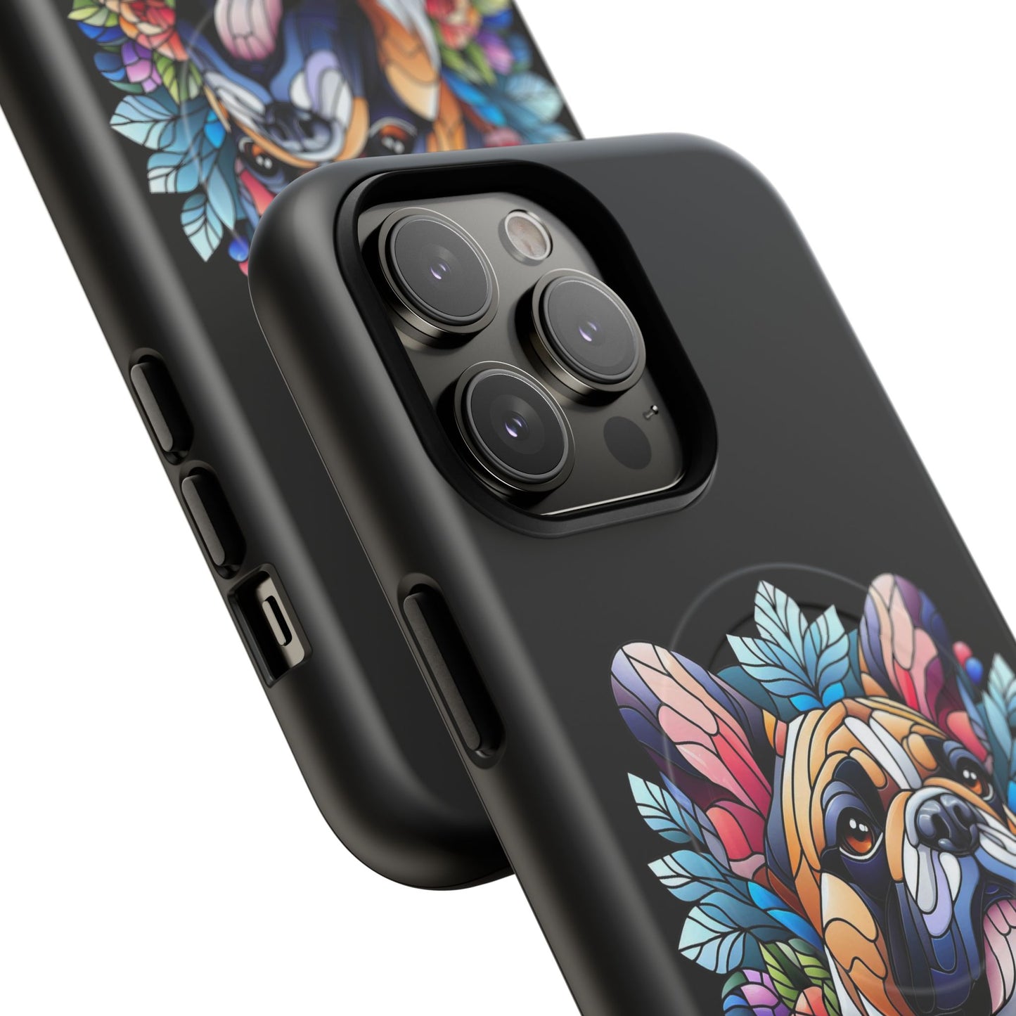 French Bulldog Stained Glass Tough Magnetic Cases