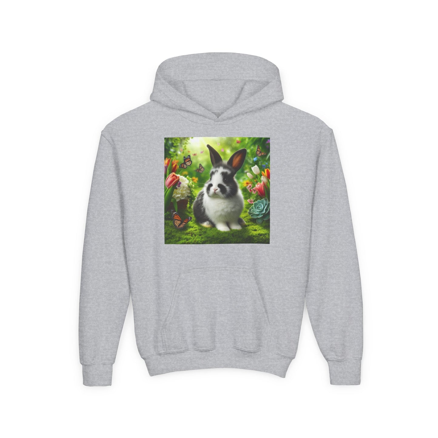 Dutch Rabbit Youth Heavy Blend Hooded Sweatshirt