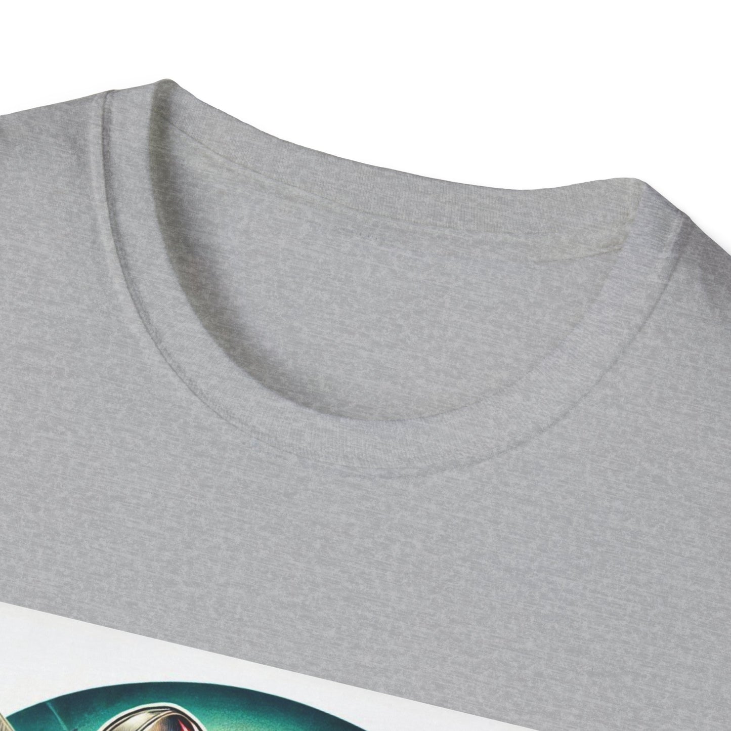 Professional Bull Riders 3D tattoo image featuring Albany City in New York State Unisex Softstyle T-Shirt