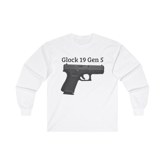 Glock 19 Gen 5 Unisex Ultra Cotton Long Sleeve Tee