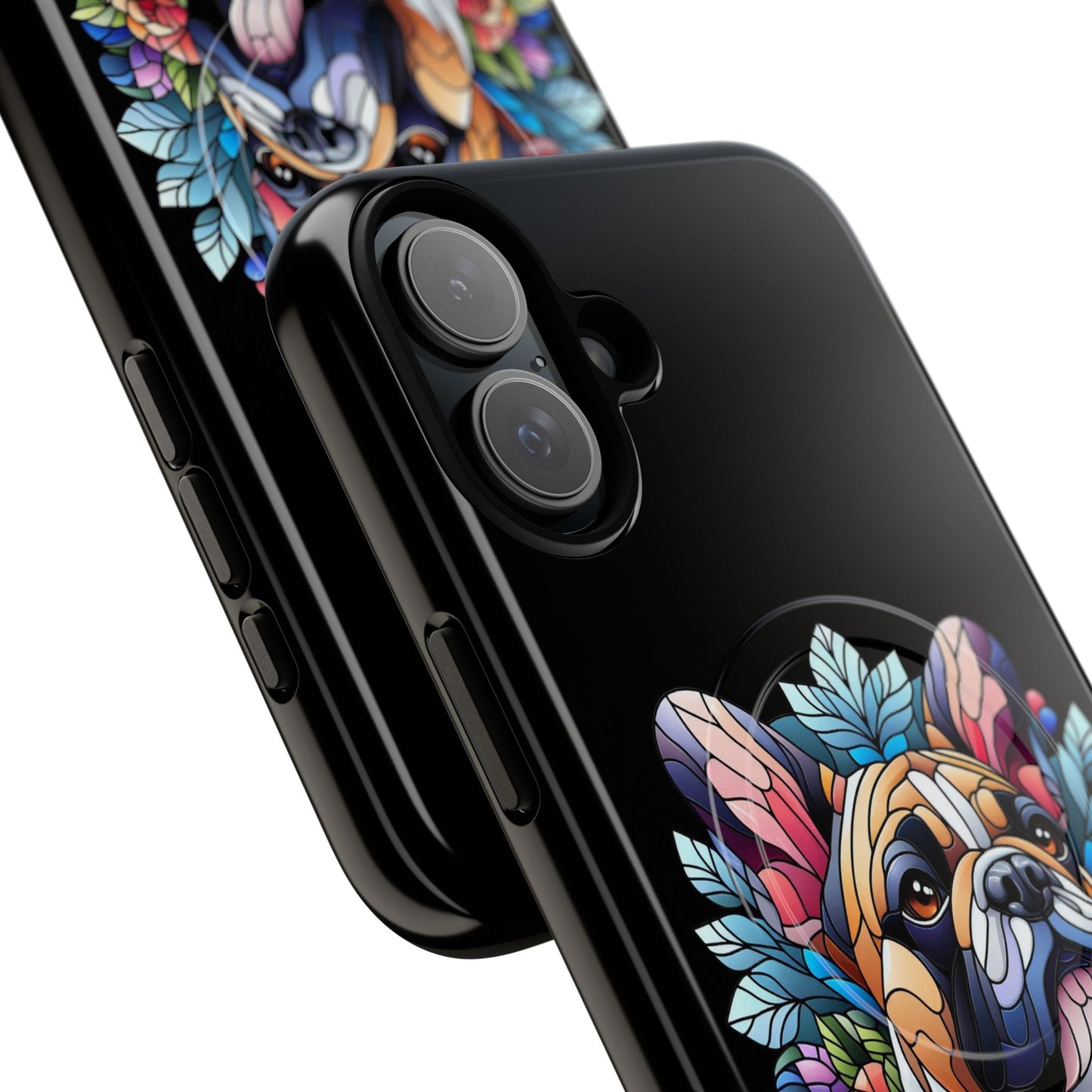 French Bulldog Stained Glass Tough Magnetic Cases