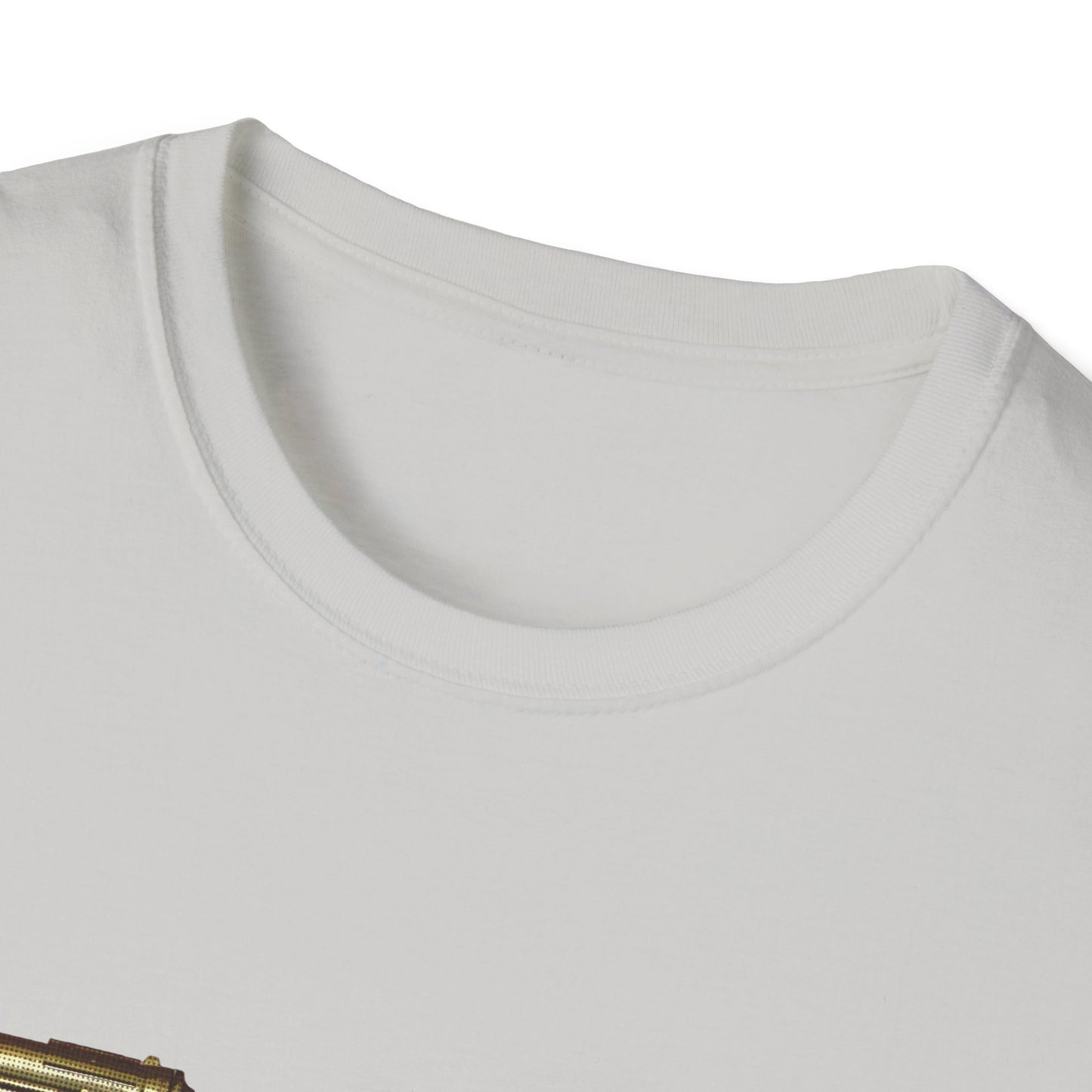 Grease Gun M3 submachine gun POP ART Unisex Softstyle T-Shirt