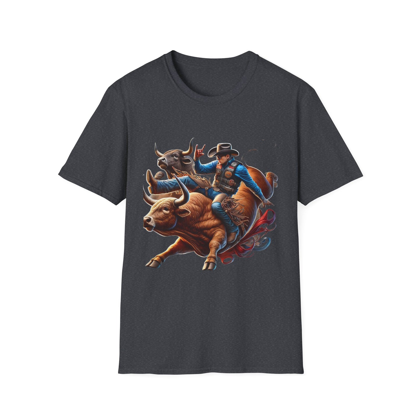 PBR Bull Riding Professional Bull Riders Unisex Softstyle T-Shirt