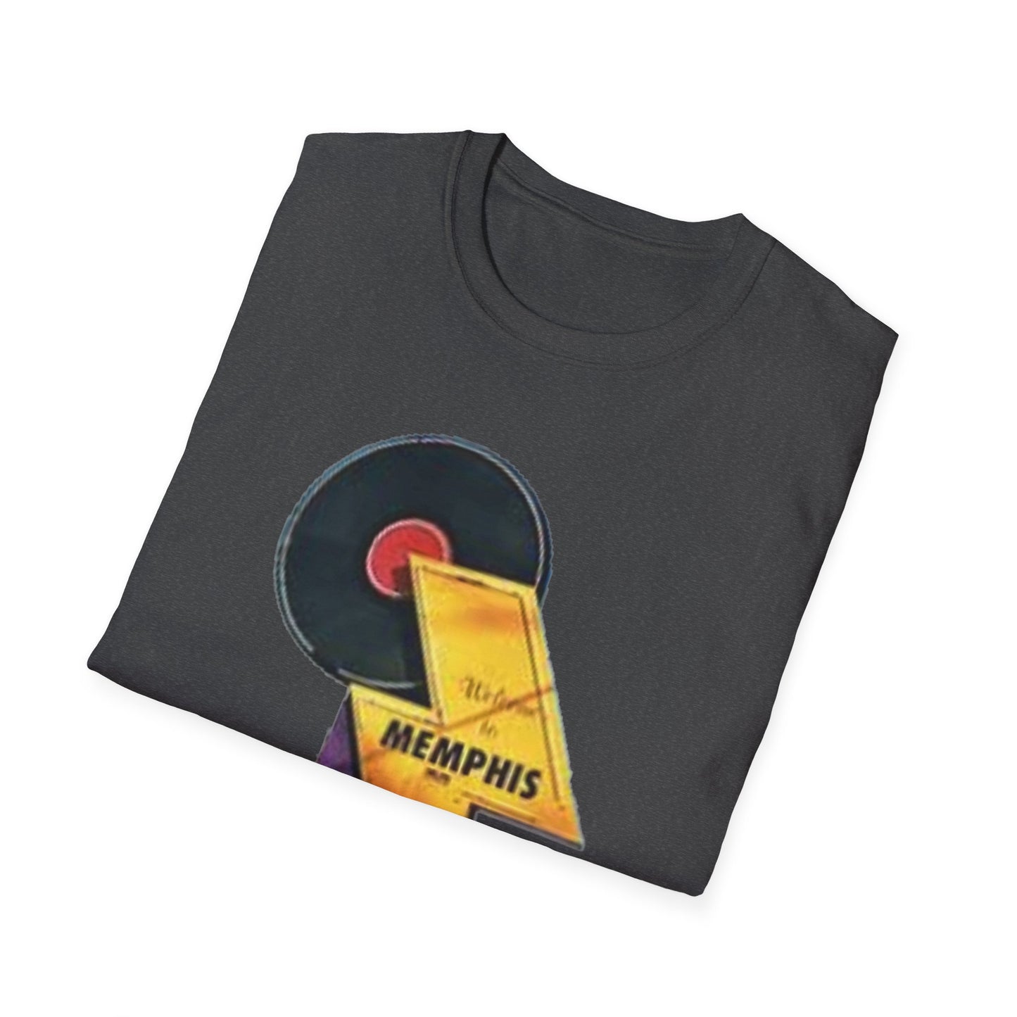 Retro Vintage Welcome to Memphis TN Unisex Softstyle T-Shirt