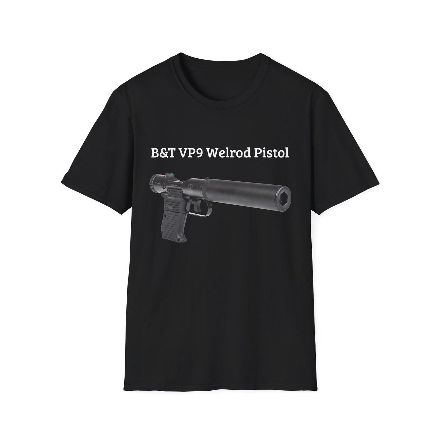B&T VP9 Welrod Pistol Unisex Softstyle T-Shirt