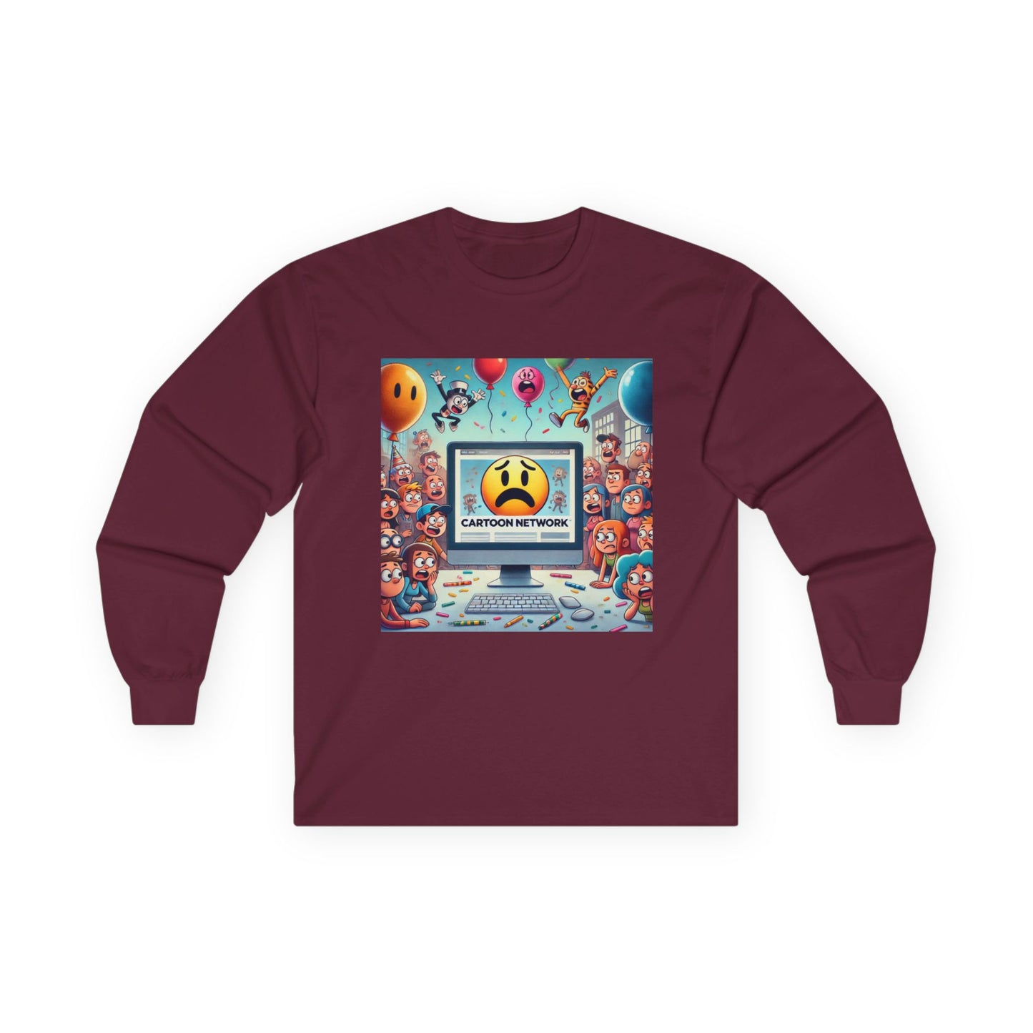 Cartoon Network Website Shuts Down Long Sleeve Tee