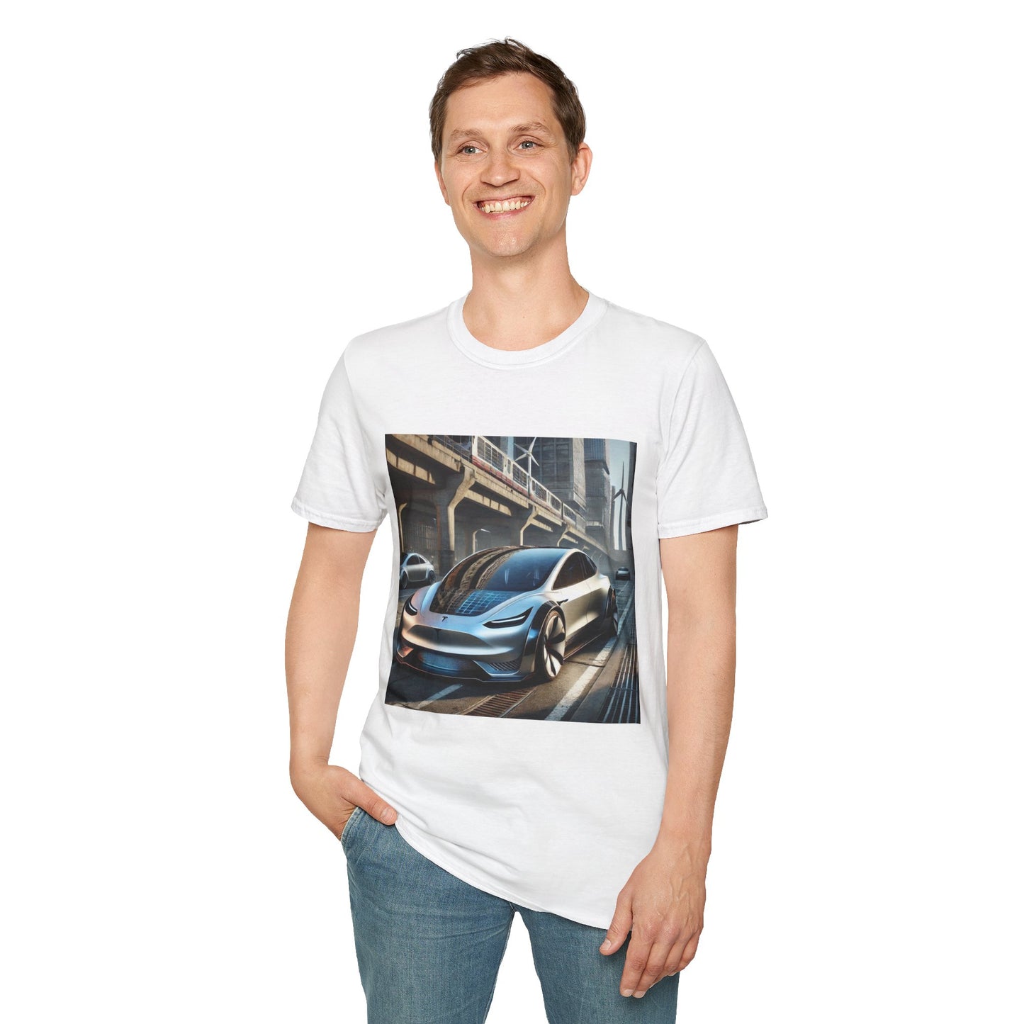 Futuristic Tesla Model T-Shirt