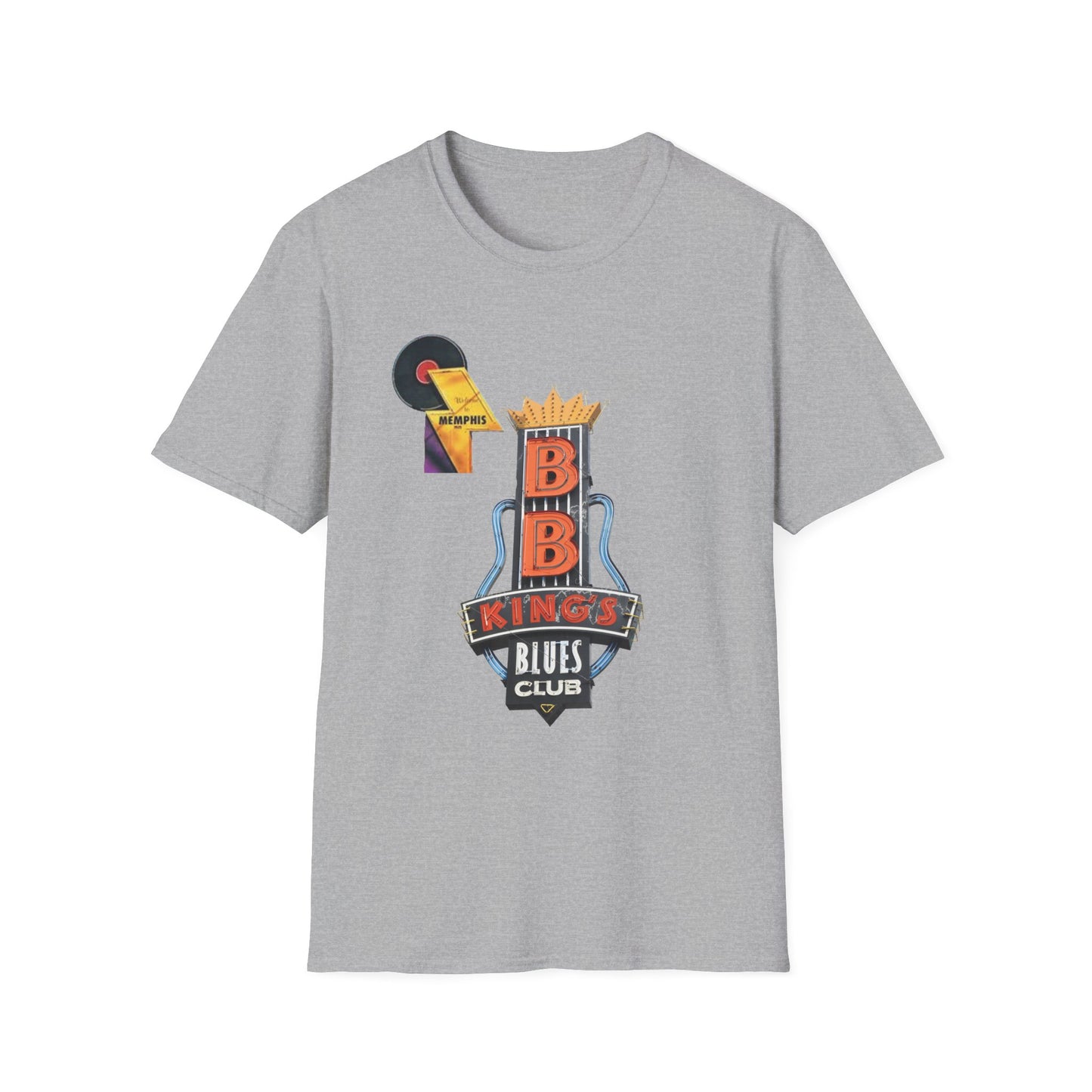 B.B. King's Blues Club Memphis TN Unisex Softstyle T-Shirt