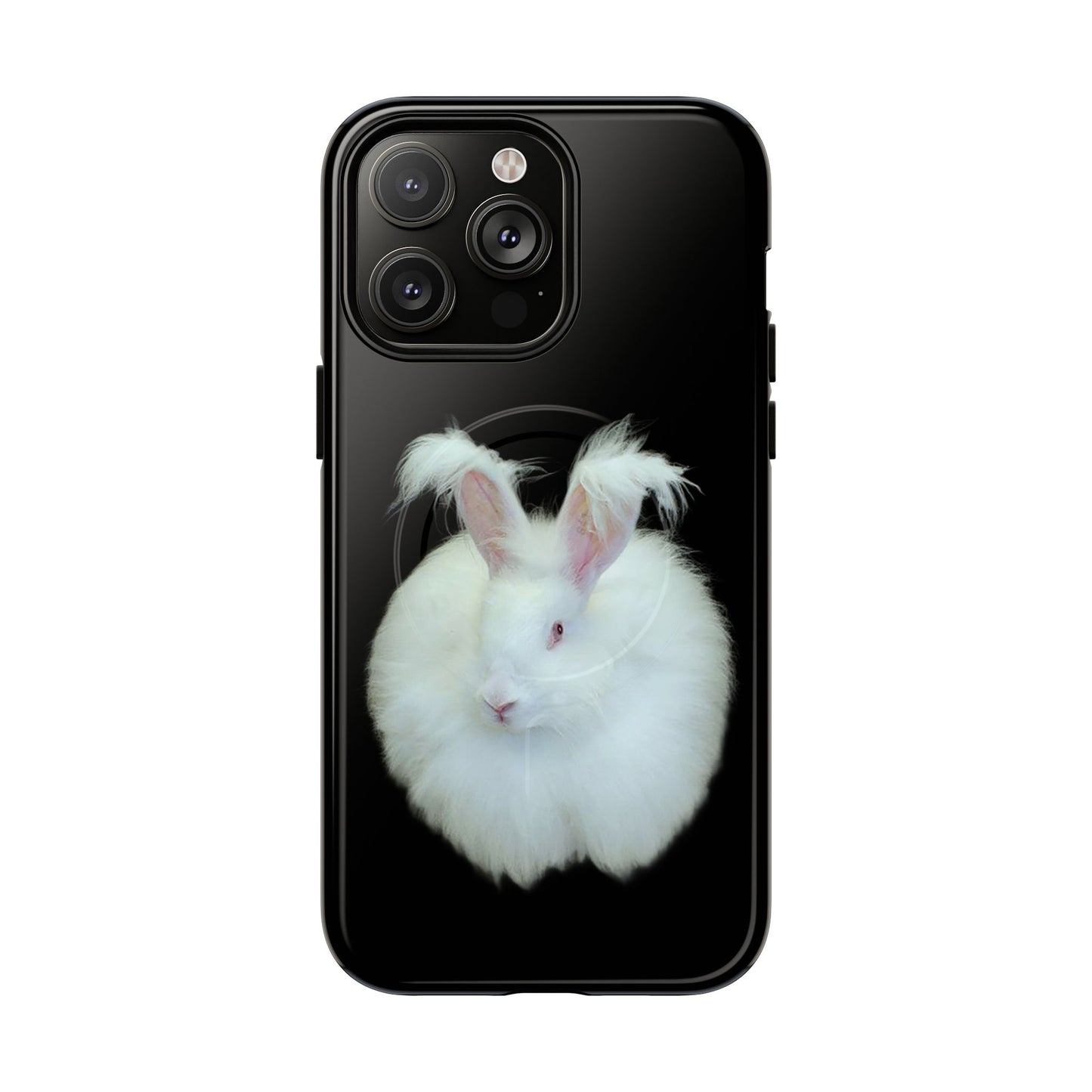 Angora Rabbit Tough Magnetic iPhone Cases