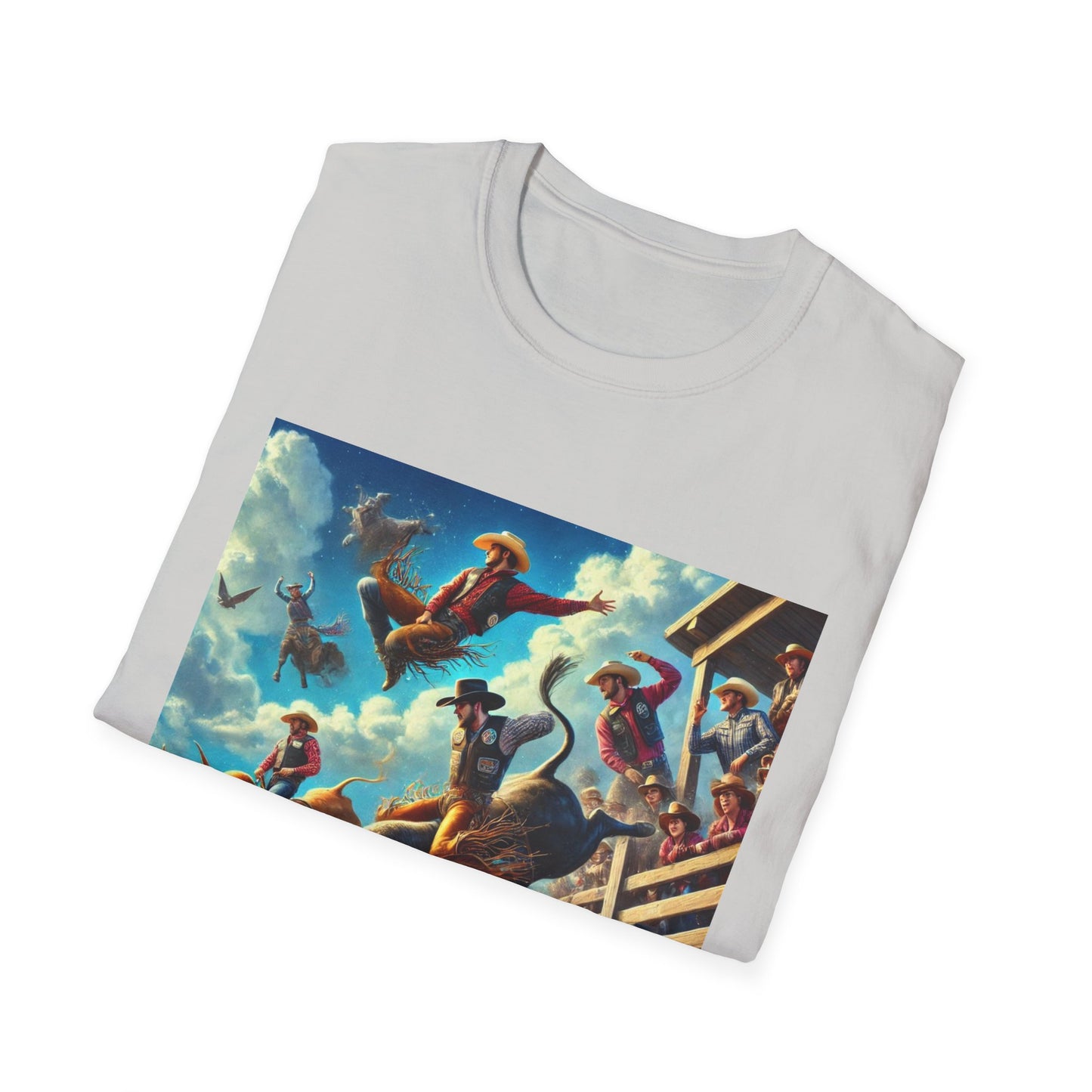 Bull Riders 2 Unisex Softstyle T-Shirt