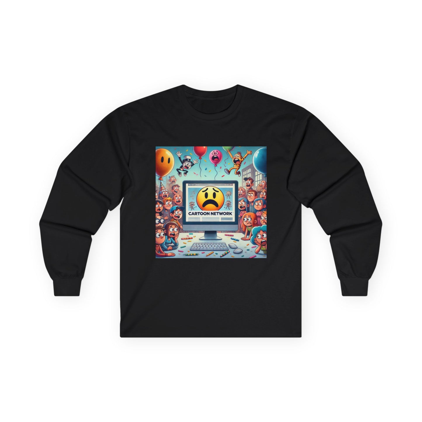 Cartoon Network Website Shuts Down Long Sleeve Tee