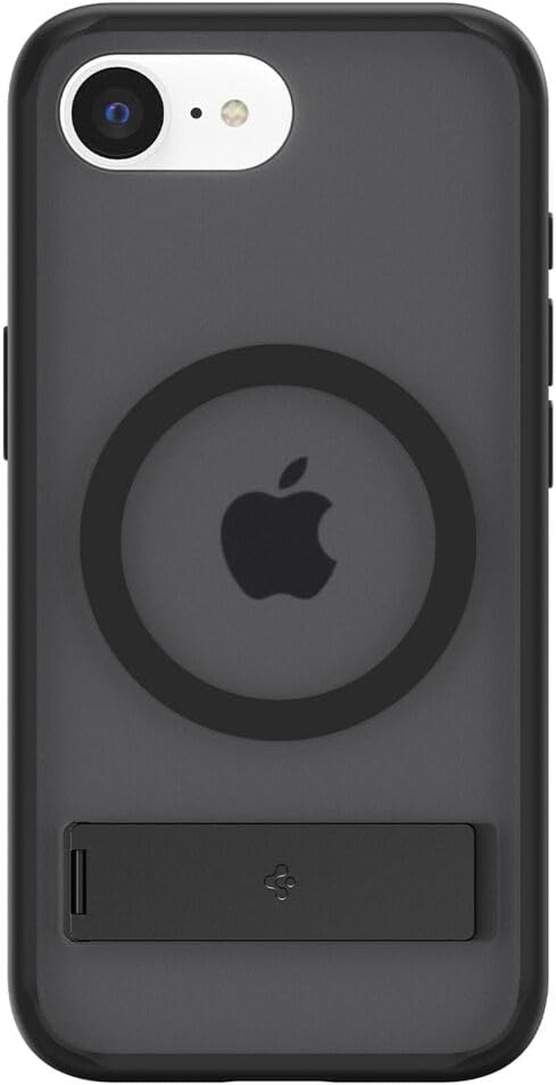 for Iphone 16E Case, Ultra Hybrid S Magfit [Compatible with Magsafe Accessories] [Anti-Yellowing] [Kickstand] - Frost Black