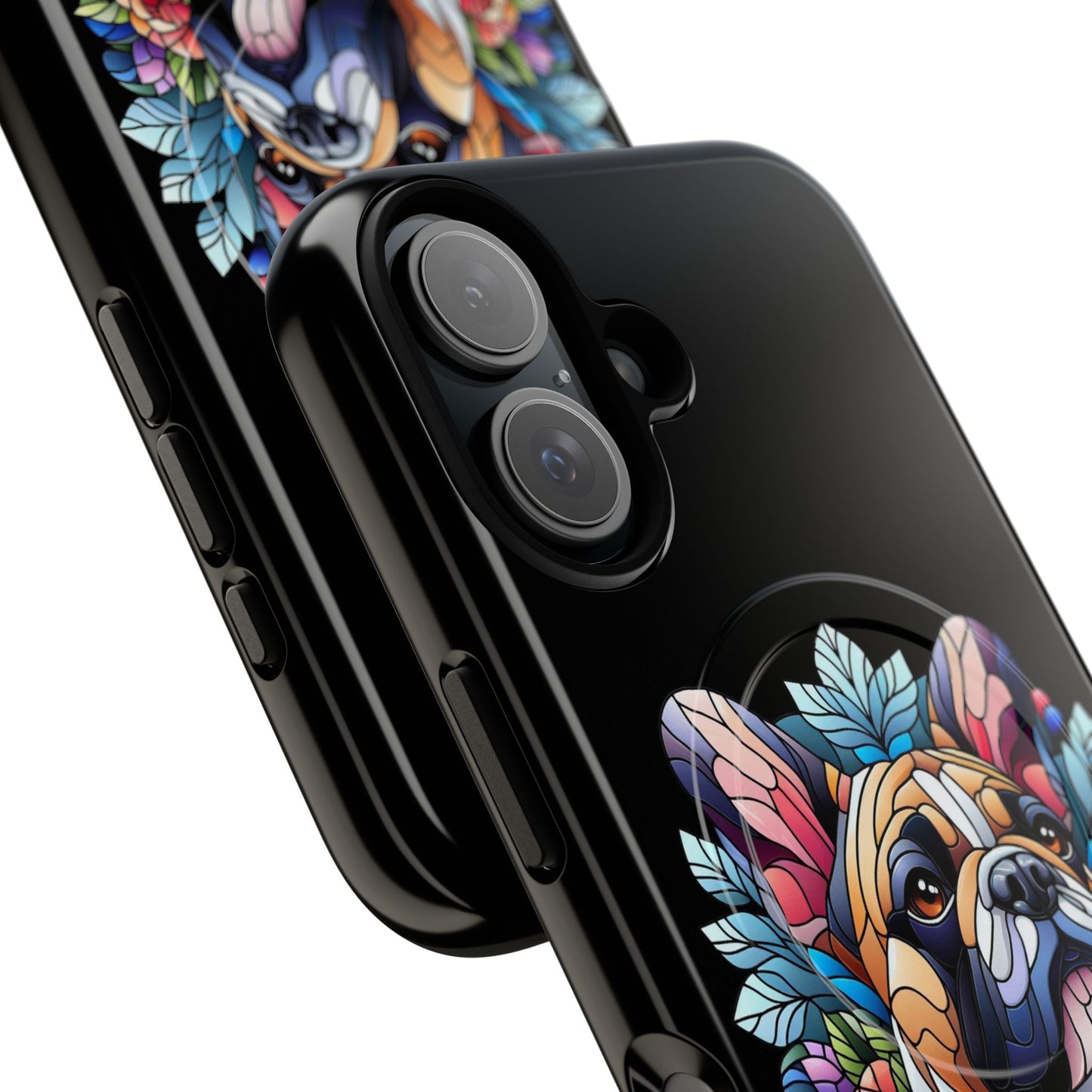 French Bulldog Stained Glass Tough Magnetic Cases