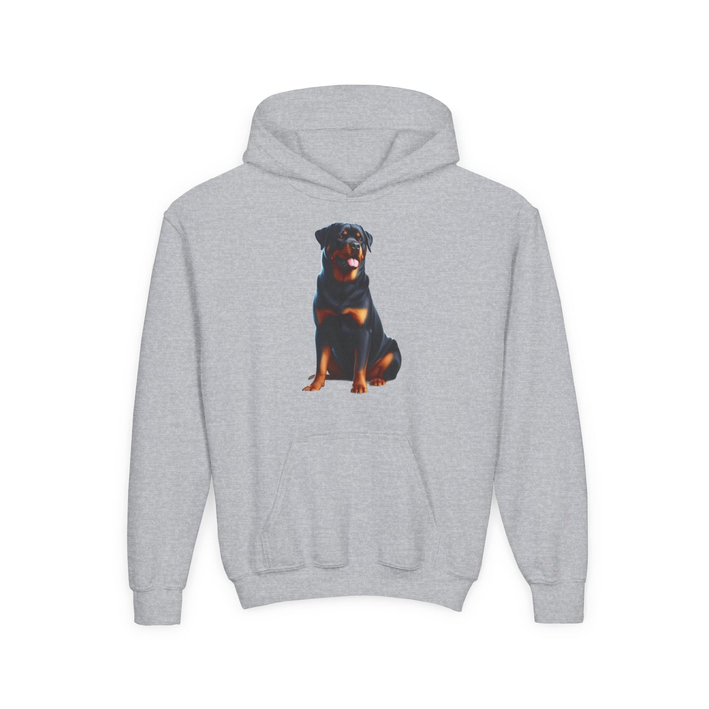 Rottweiler Youth Heavy Blend Hooded Sweatshirt