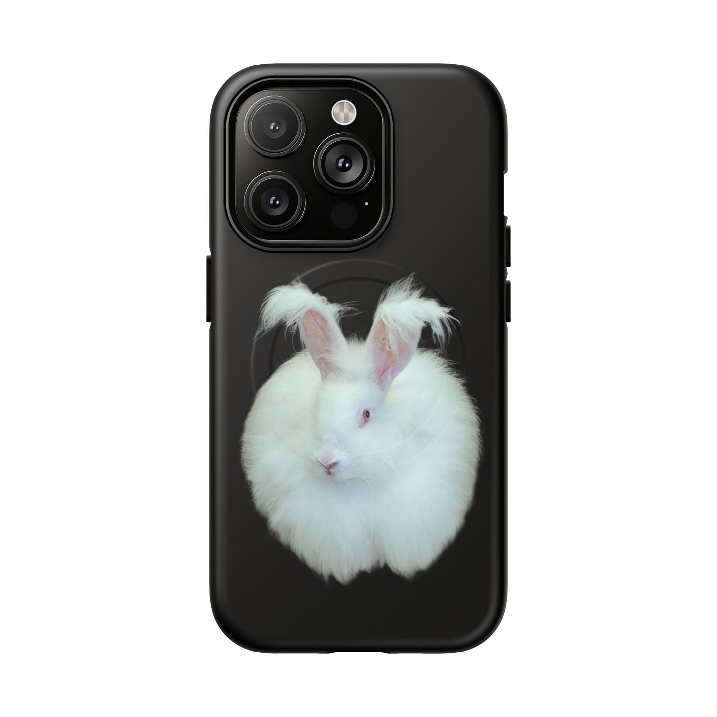 Angora Rabbit Tough Magnetic iPhone Cases