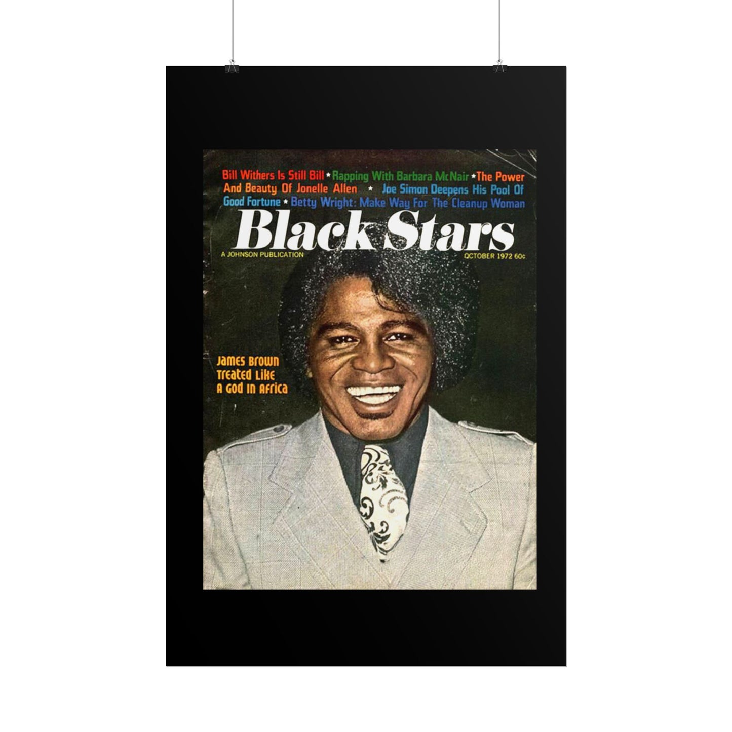 Rolled Posters - JAMES BROWN