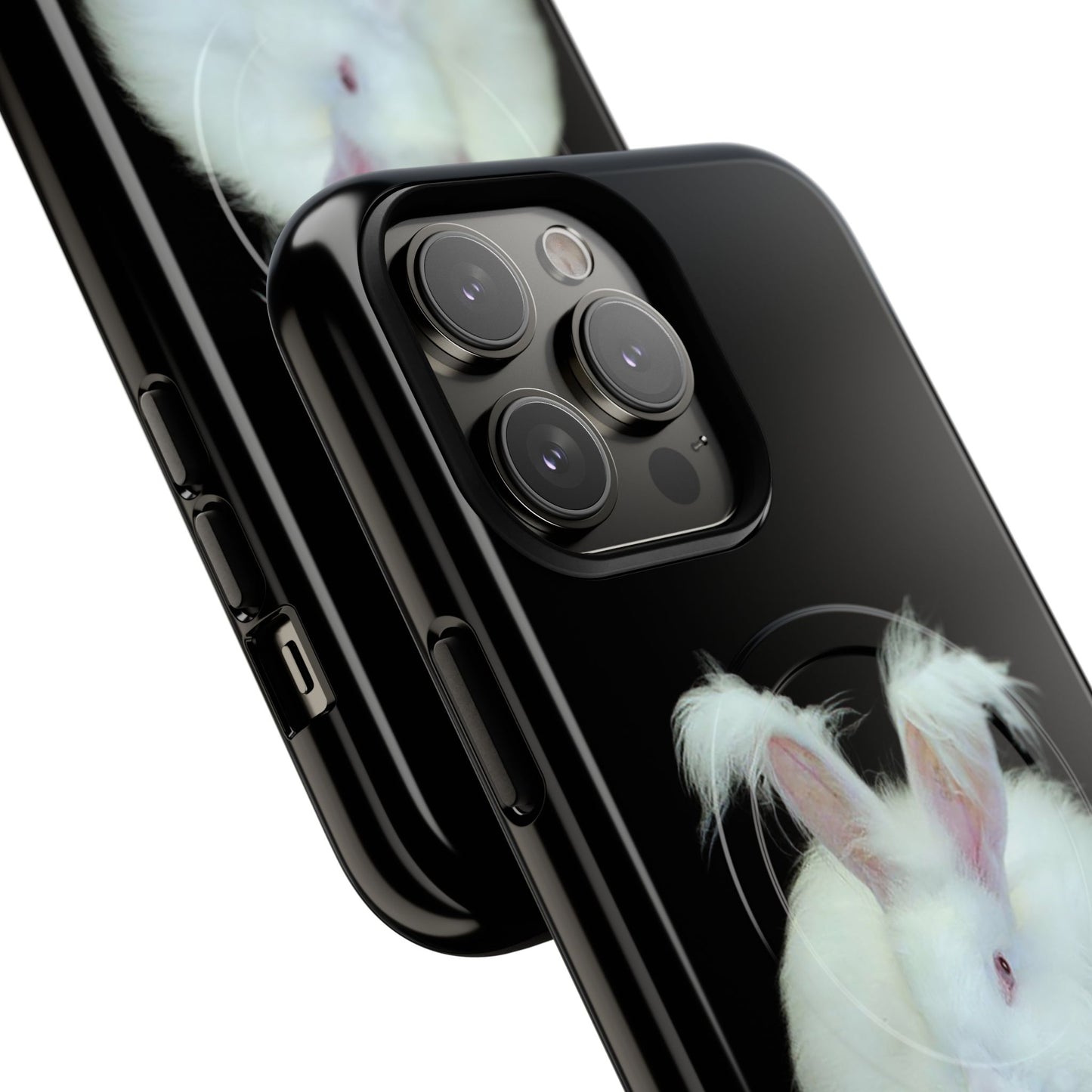 Angora Rabbit Tough Magnetic iPhone Cases