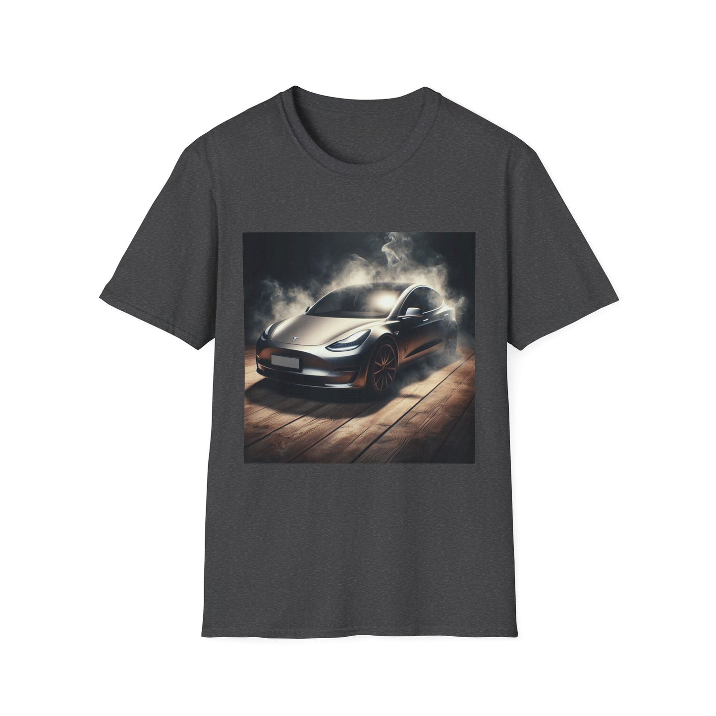 Smoked Out Tesla Model Unisex T-Shirt