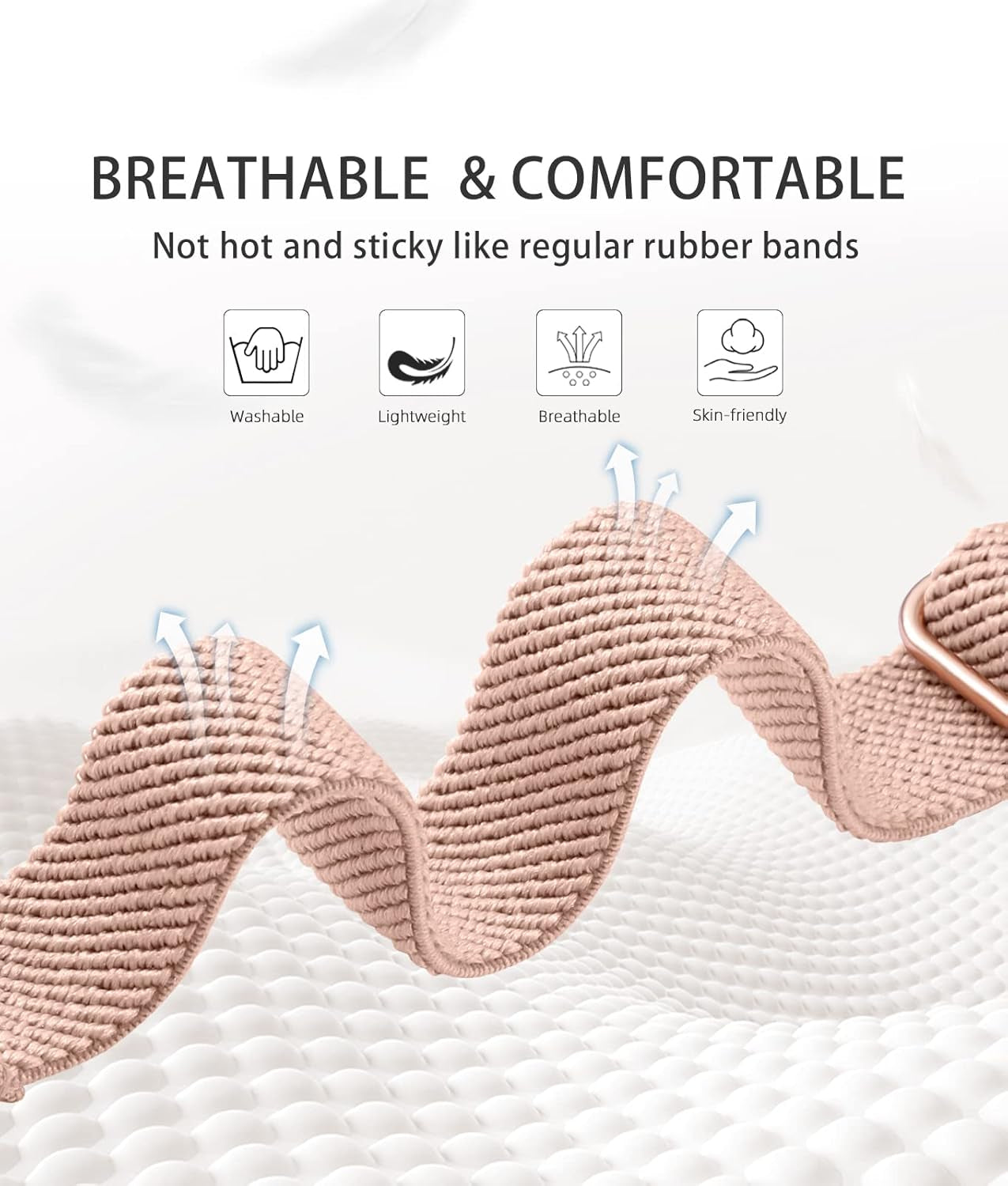 Compatible with Apple Watch Band 41Mm 40Mm 38Mm for Women, 6 Pack Stretchy Soft Solo Loop Bands Adjustable Elastic Slim Sport Straps Replacement Iwatch SE Series 8 7 6 5 4 3 2 1, (Package A)