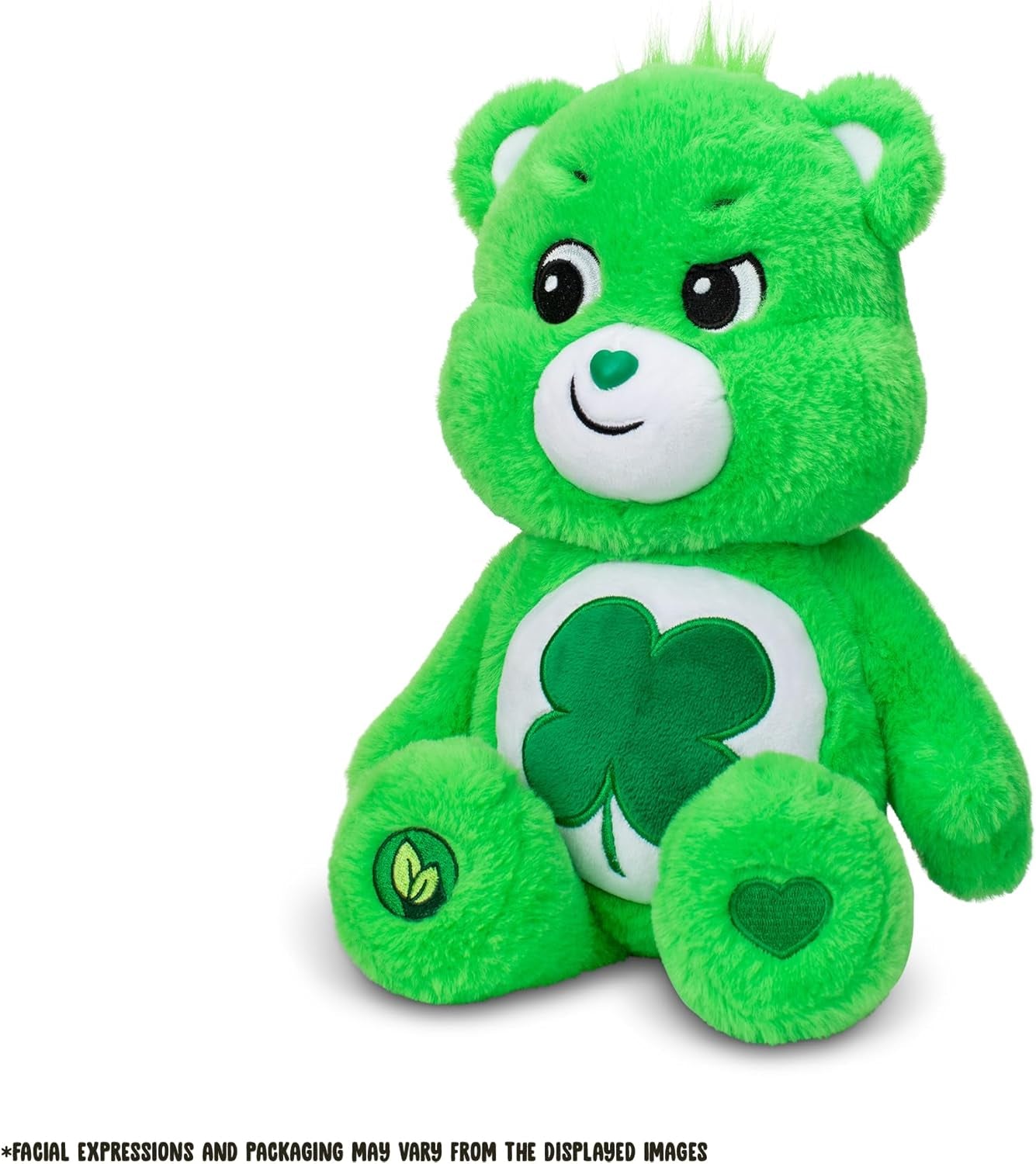 | Good Luck Bear 35Cm Medium Plush | Collectable Cute Plush Toy, Cuddly Toys for Children, Soft Toys for Girls Boys, Cute Teddies Suitable for Girls and Boys Ages 4+ | Basic Fun 22064 UK UK