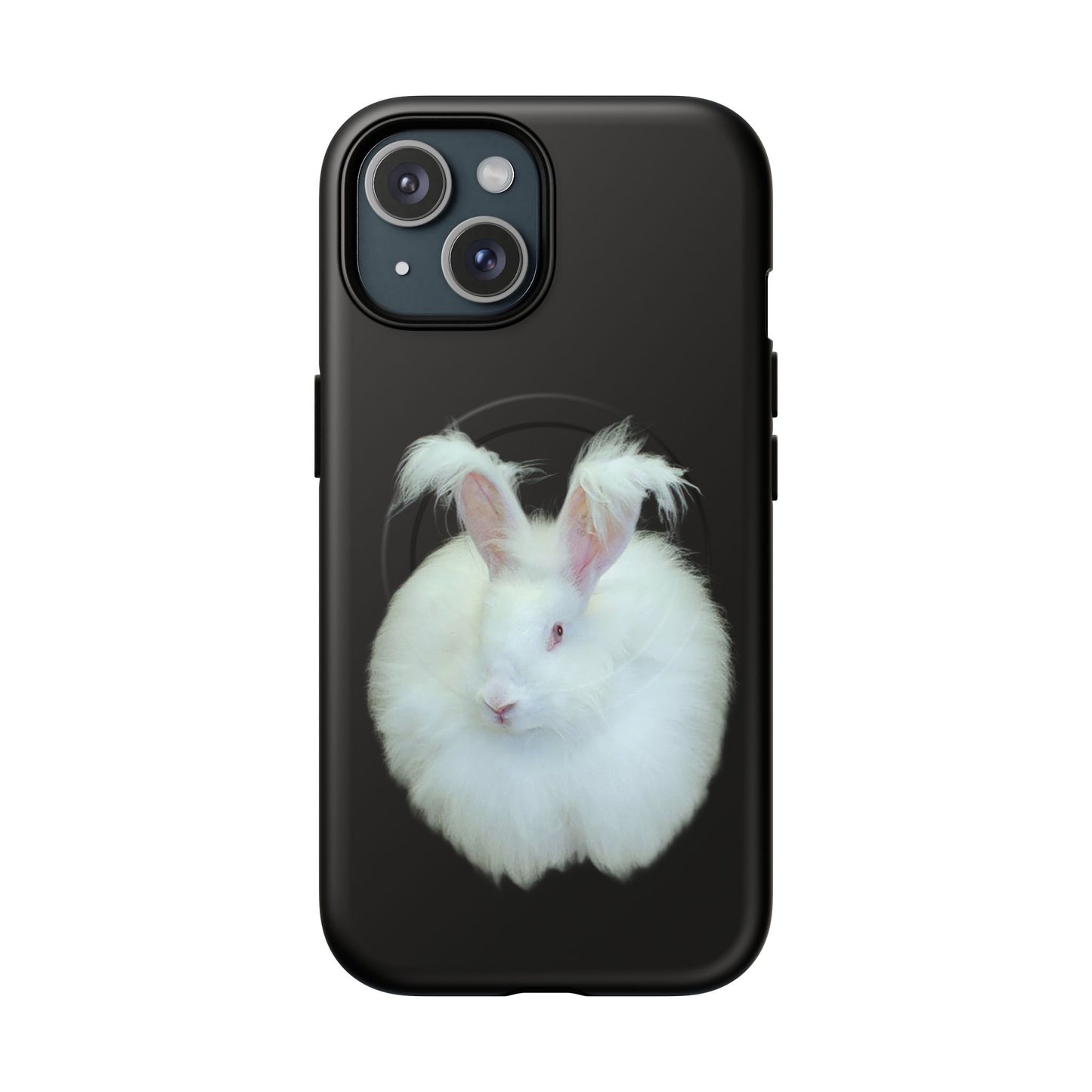 Angora Rabbit Tough Magnetic iPhone Cases